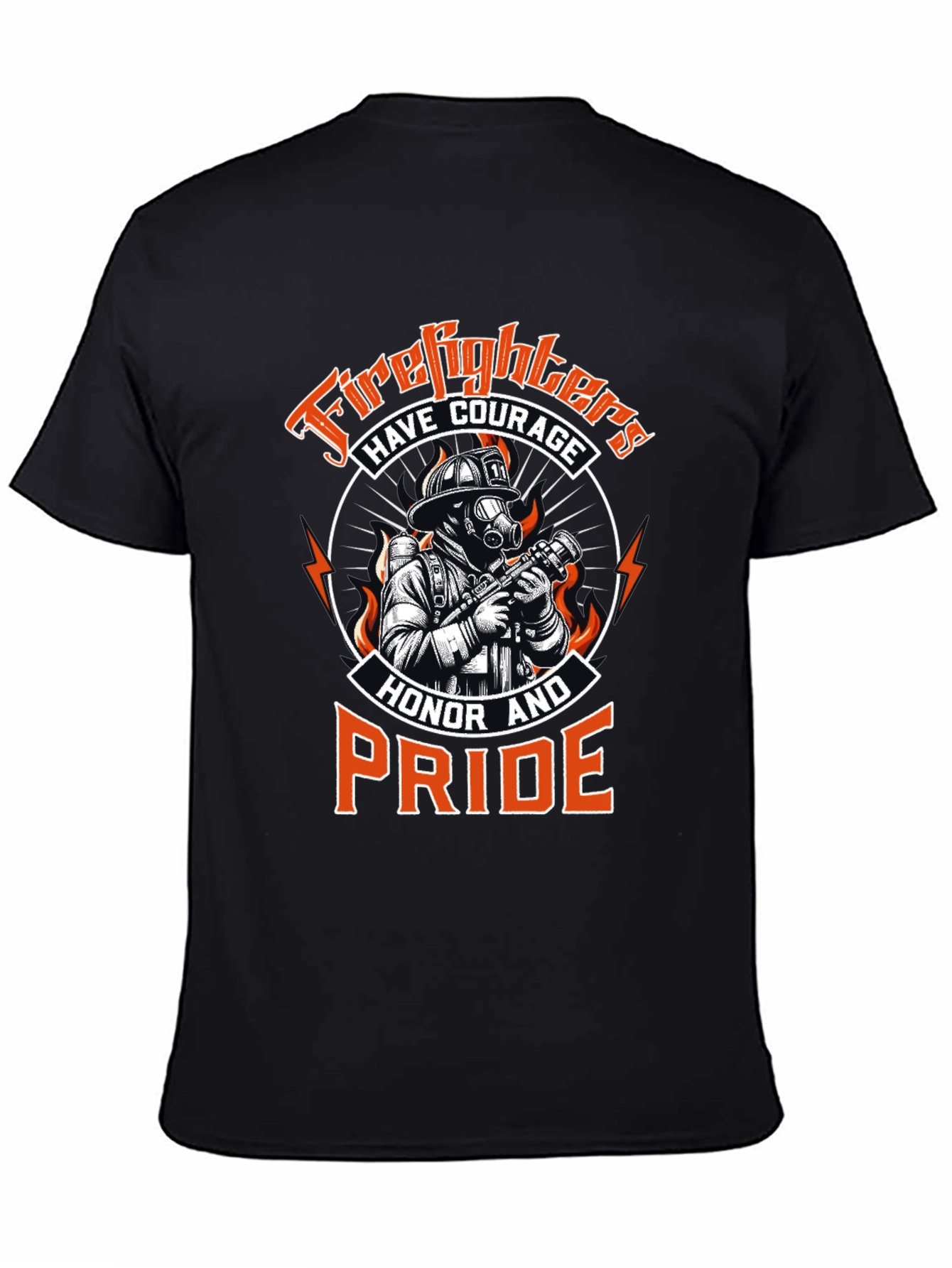 Firefighter Courage Honor Pride T-Shirt