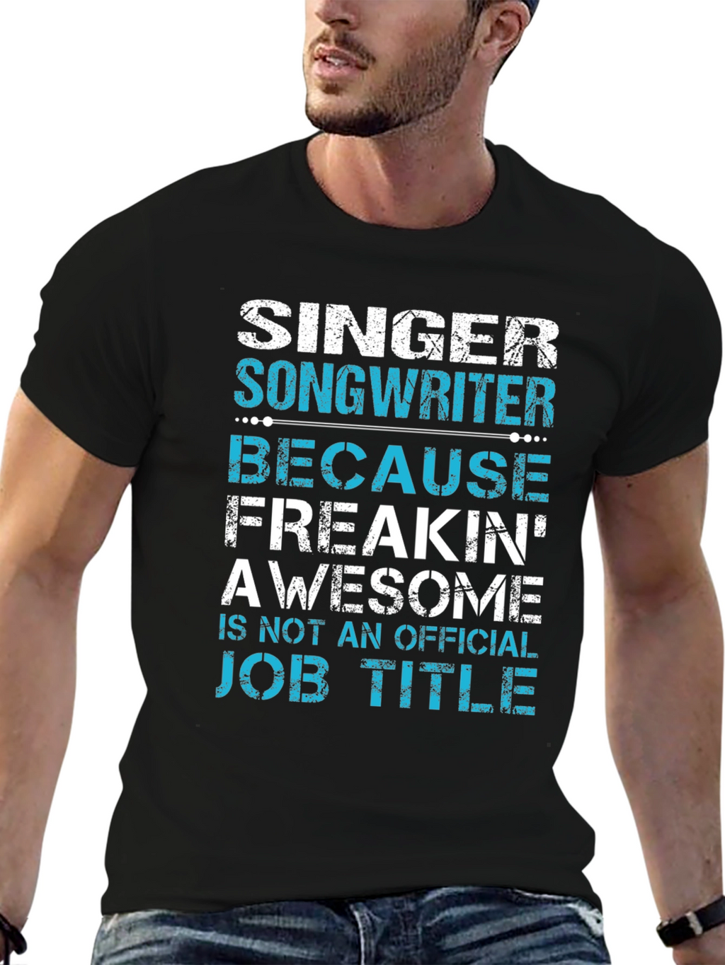 Singer Songwriter Awesome Job Title T-Shirt