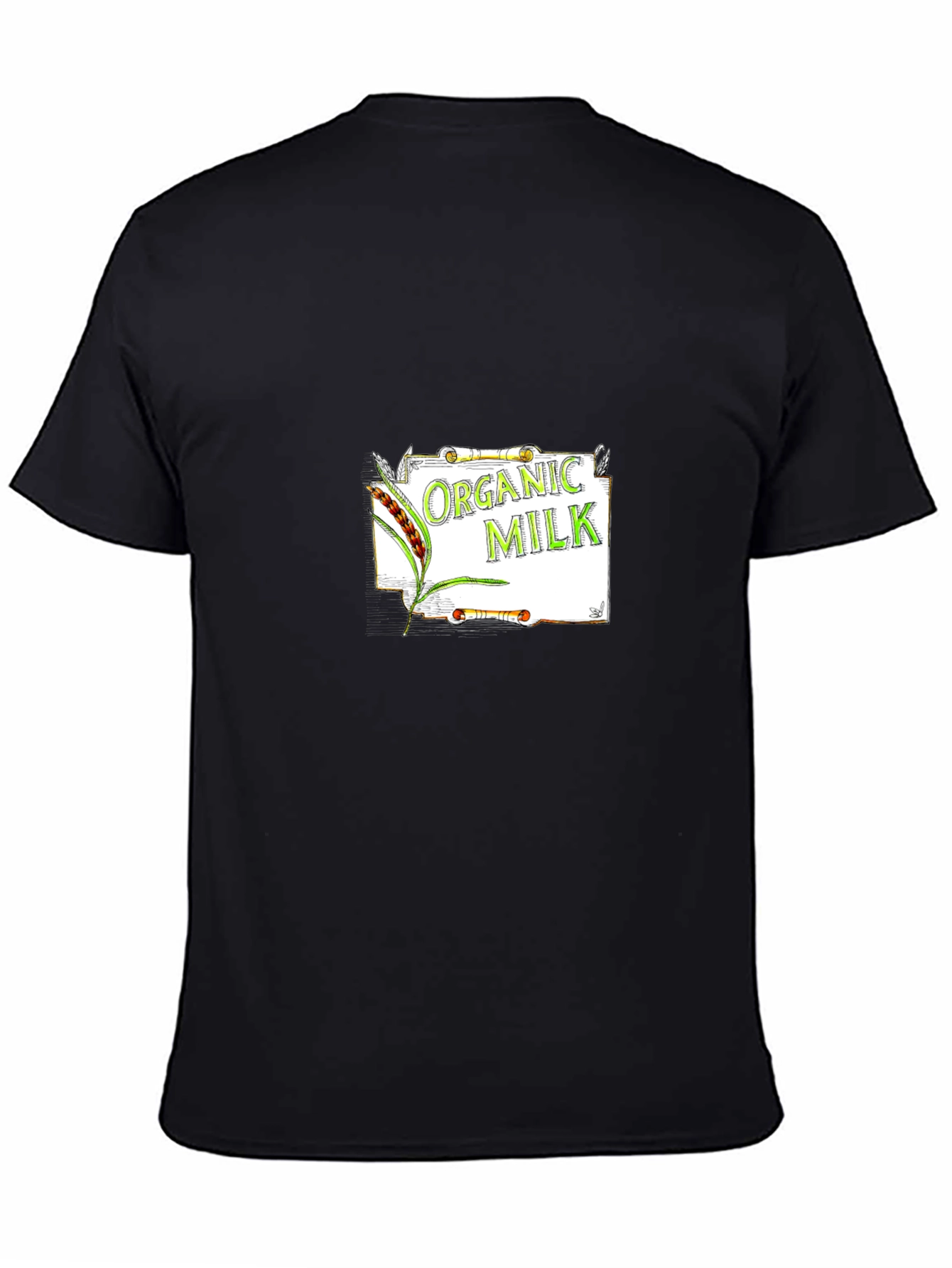 Organic Milk Graphic Tee - Soft & Comfortable