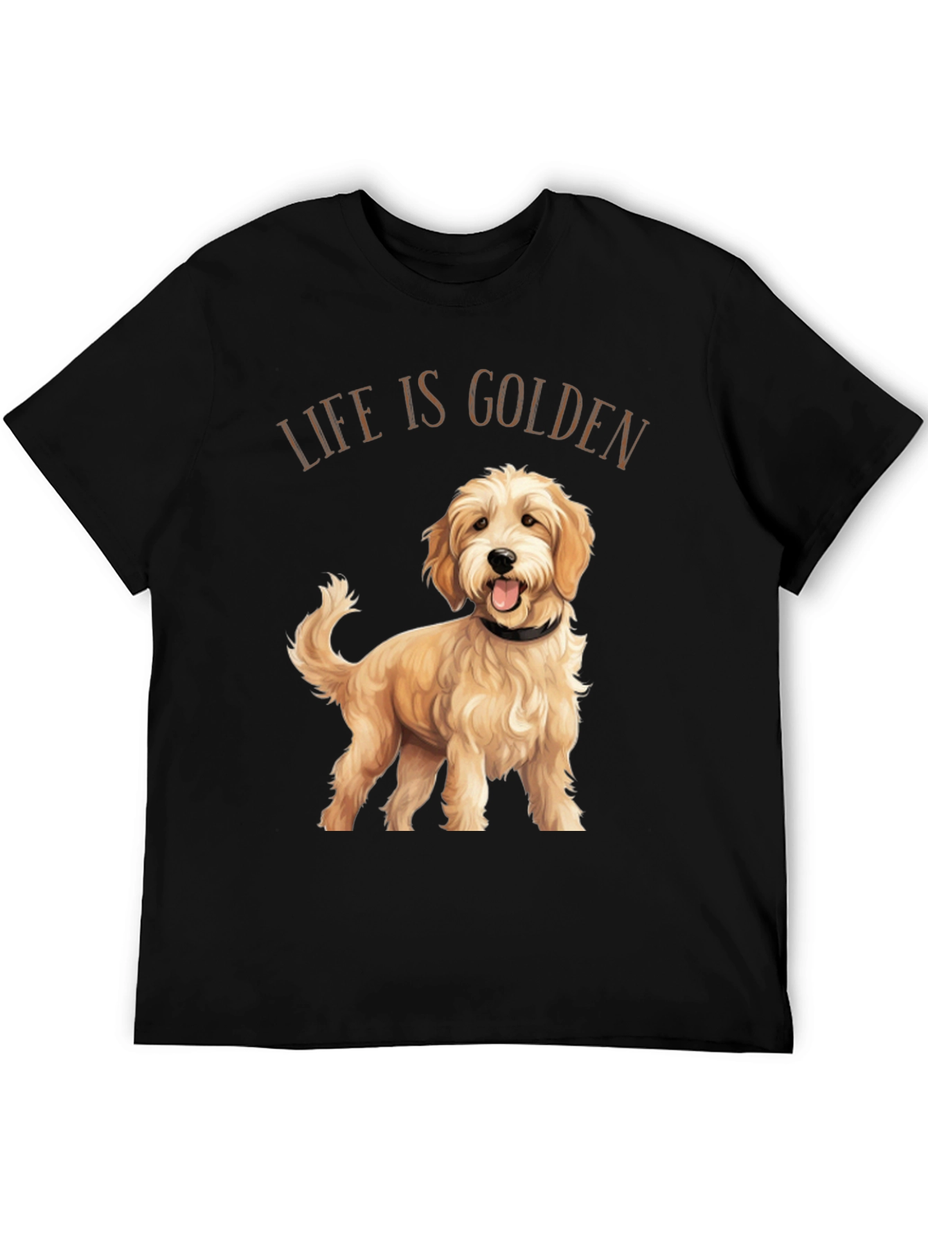 Life is Golden Dog Graphic T-Shirt