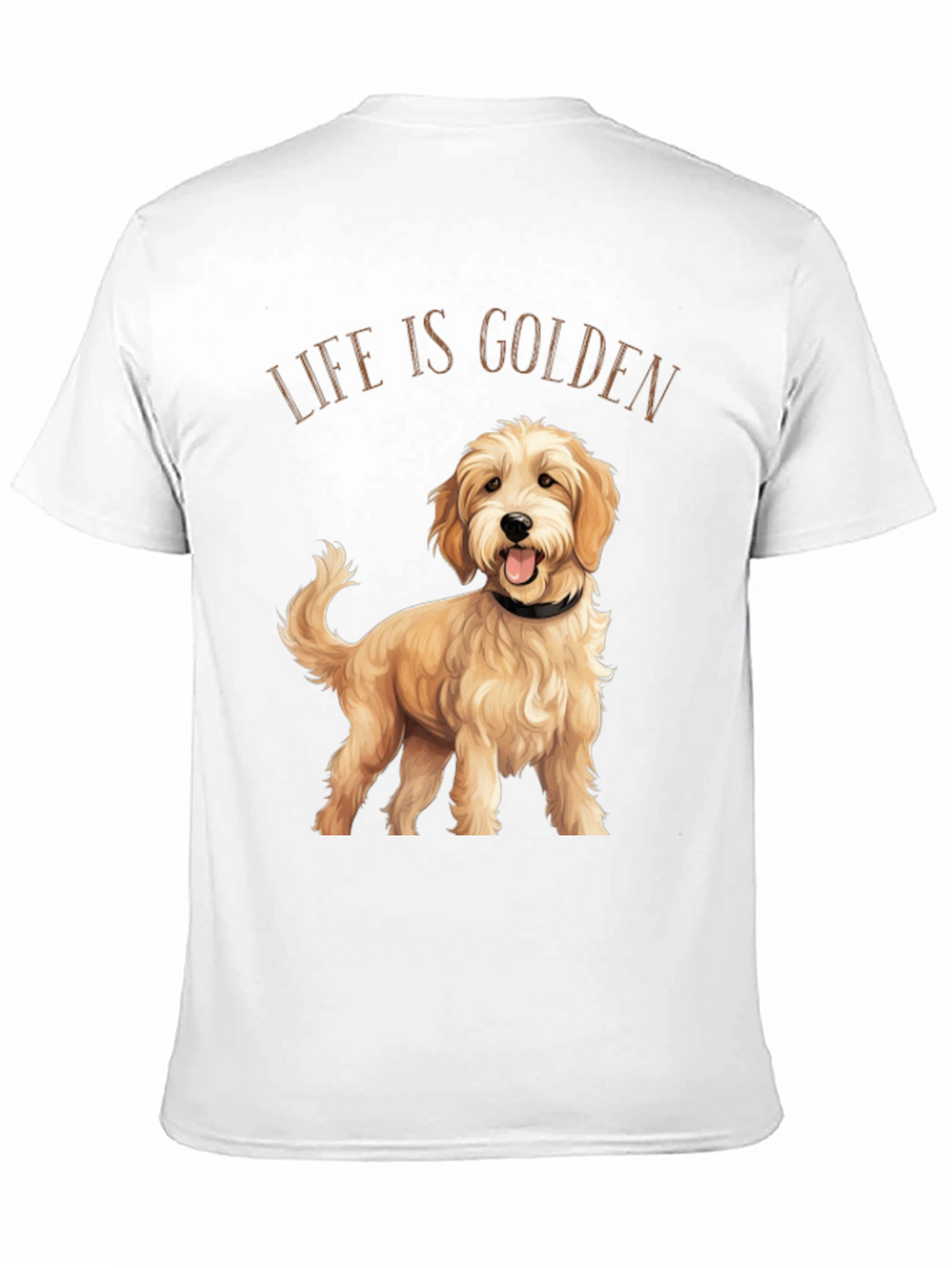Life is Golden Dog Graphic T-Shirt