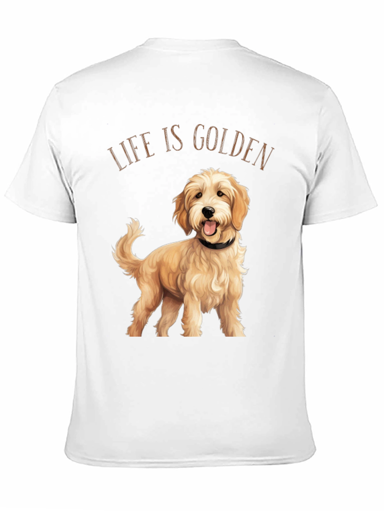 Life is Golden Dog Graphic T-Shirt