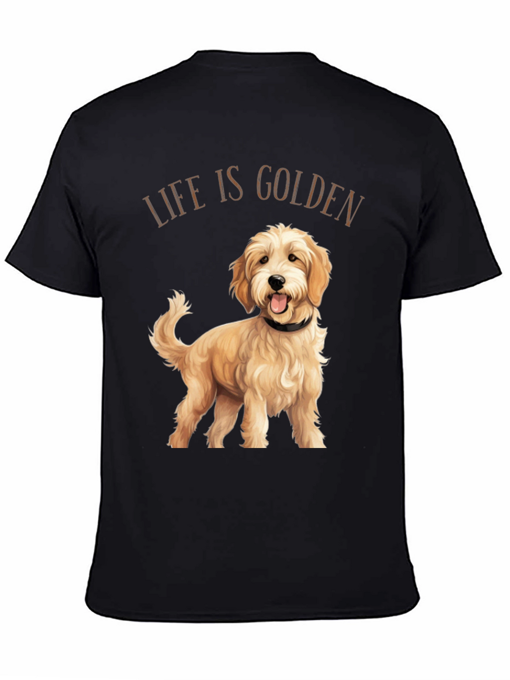 Life is Golden Dog Graphic T-Shirt