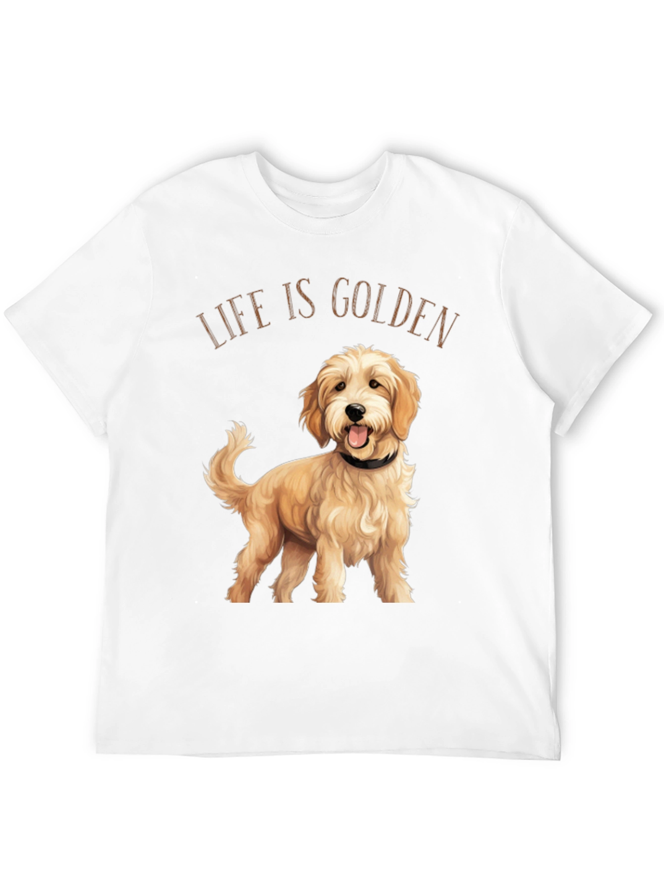 Life is Golden Dog Graphic T-Shirt