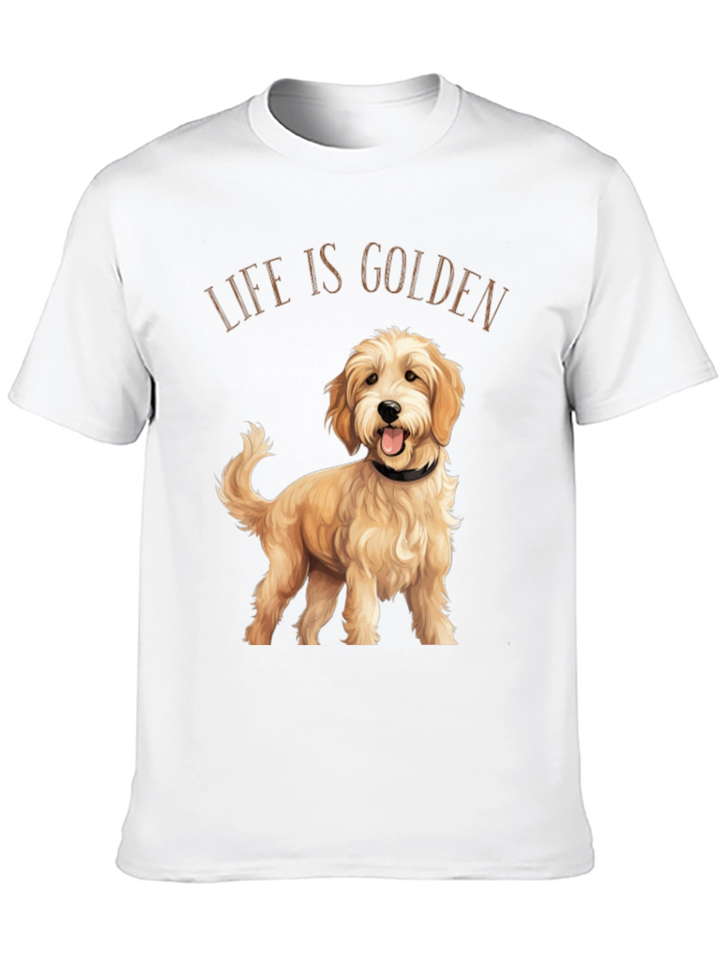 Life is Golden Dog Graphic T-Shirt