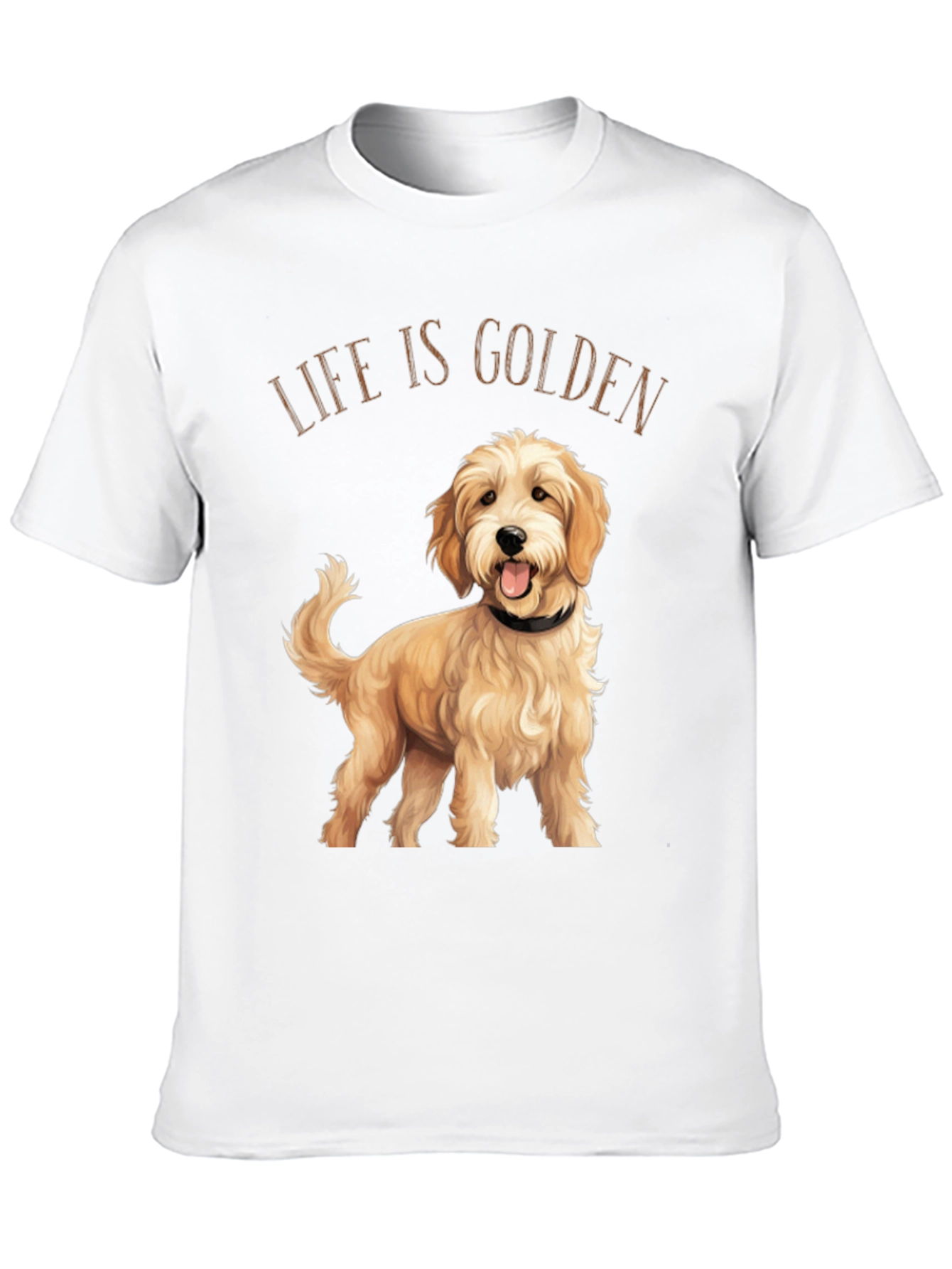 Life is Golden Dog Graphic T-Shirt