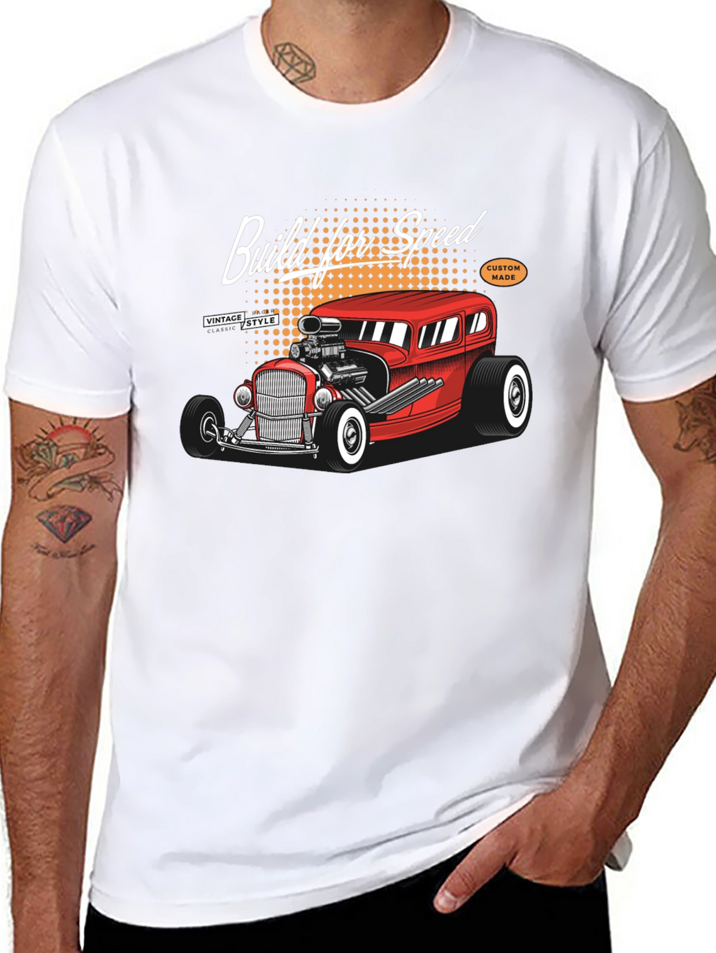 Build for Speed Hot Rod T-Shirt