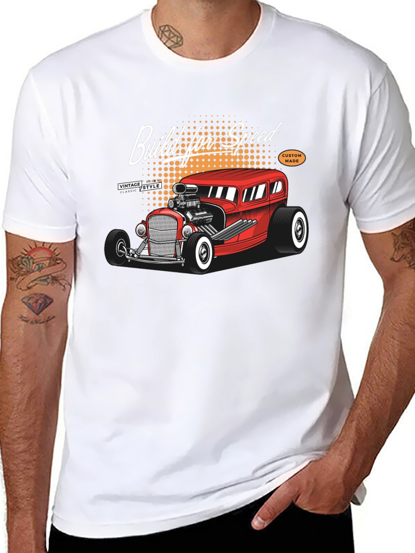 Build for Speed Hot Rod T-Shirt