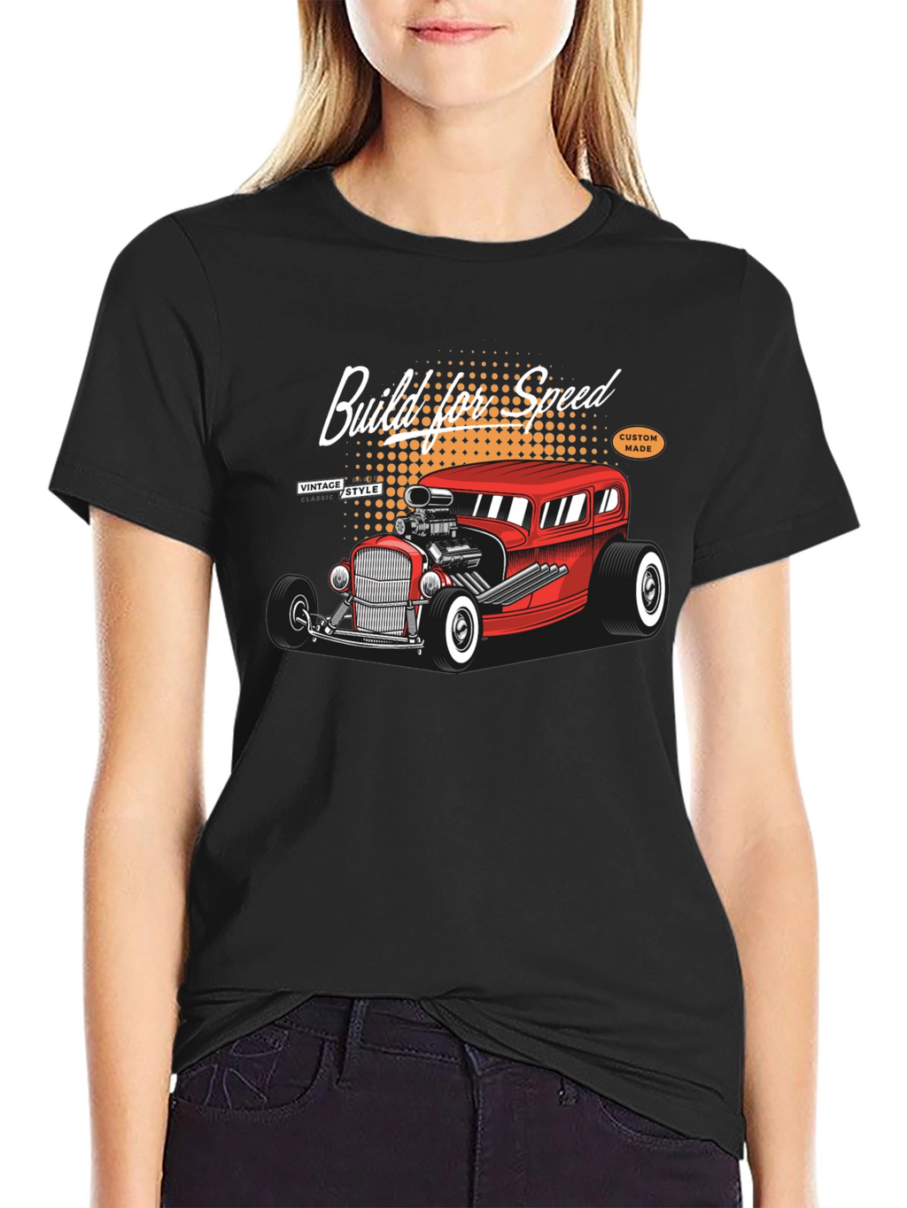 Build for Speed Hot Rod T-Shirt