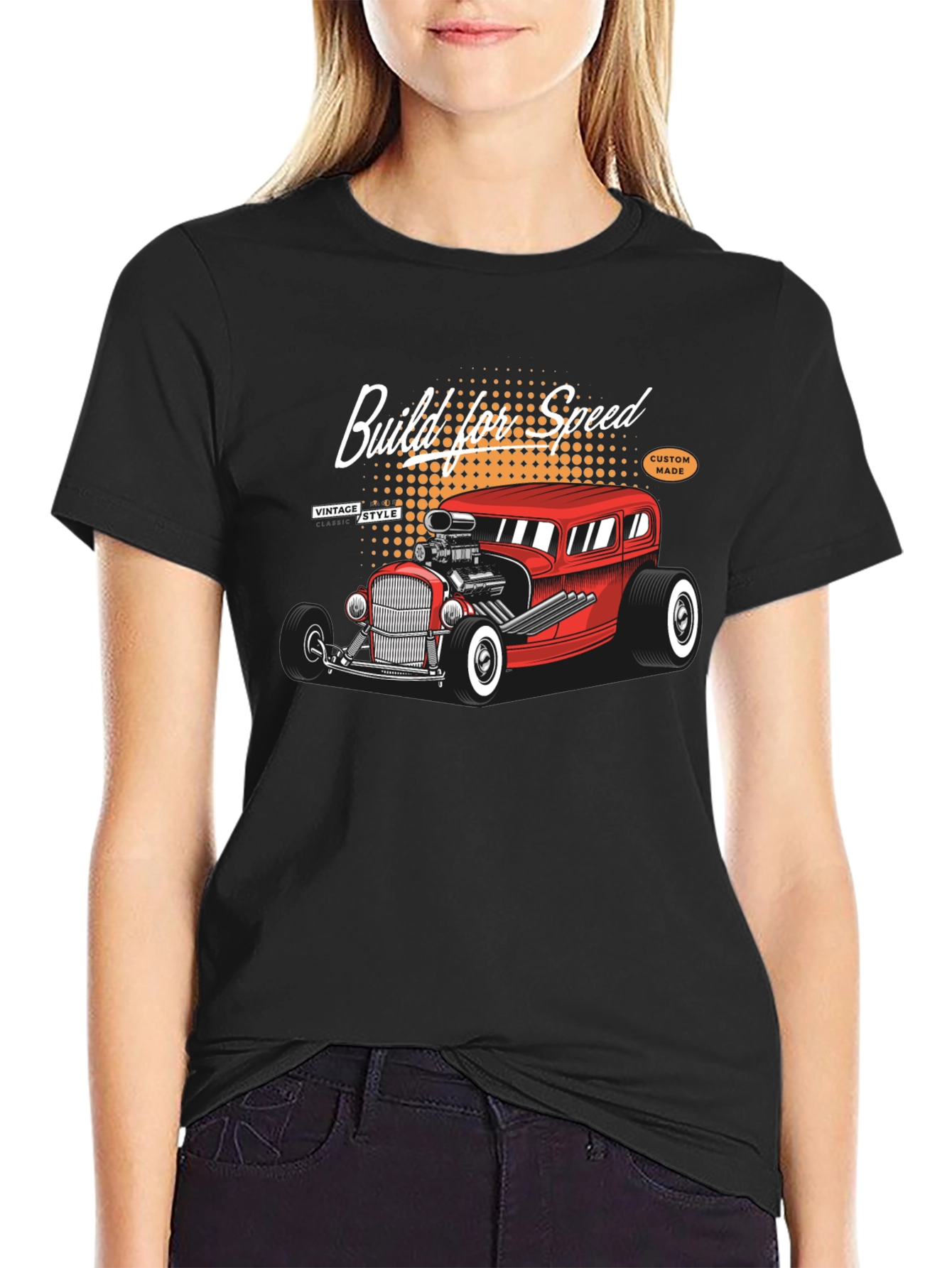 Build for Speed Hot Rod T-Shirt