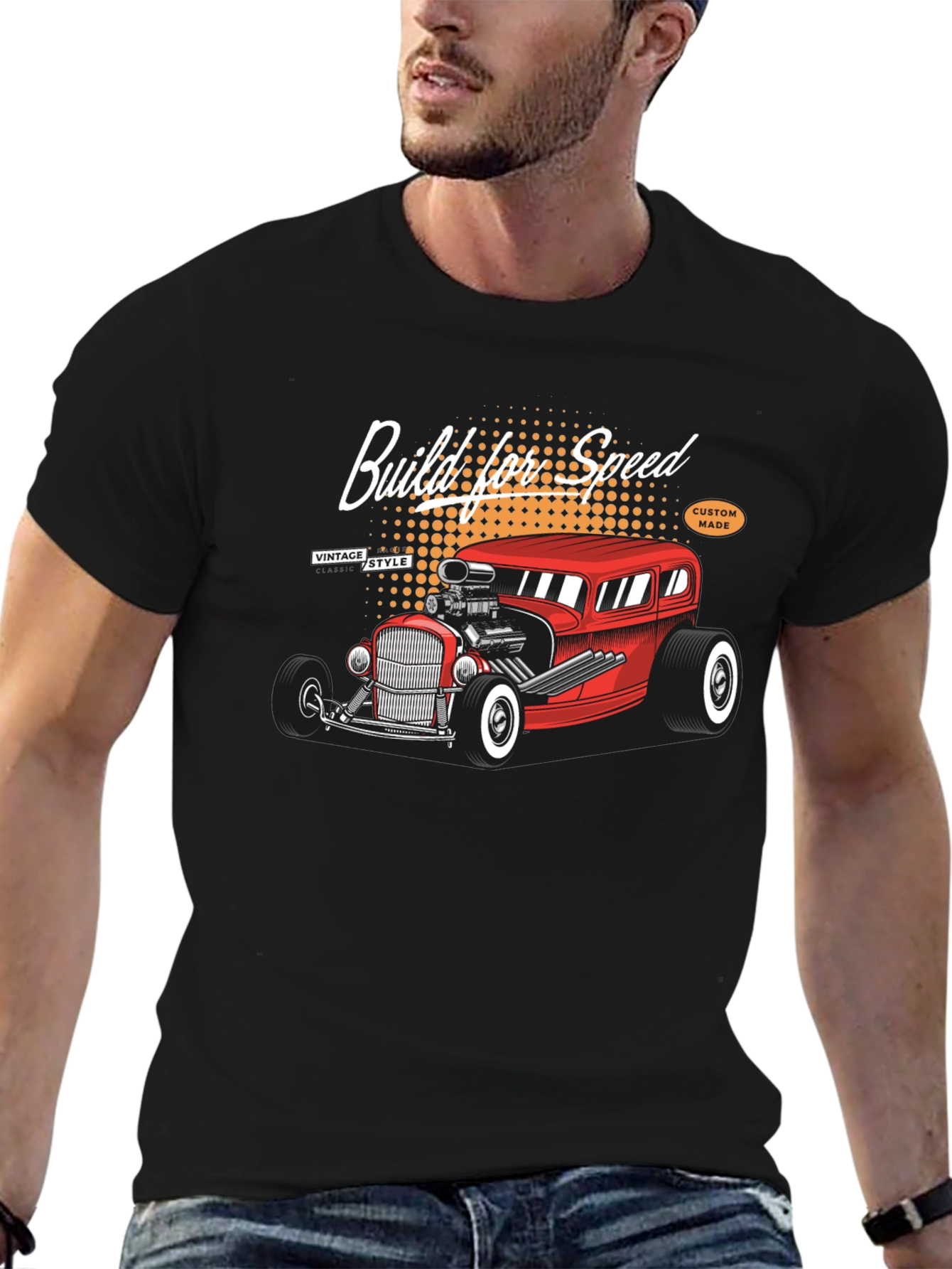 Build for Speed Hot Rod T-Shirt