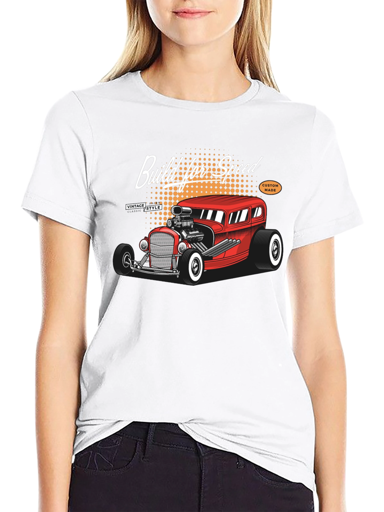 Build for Speed Hot Rod T-Shirt