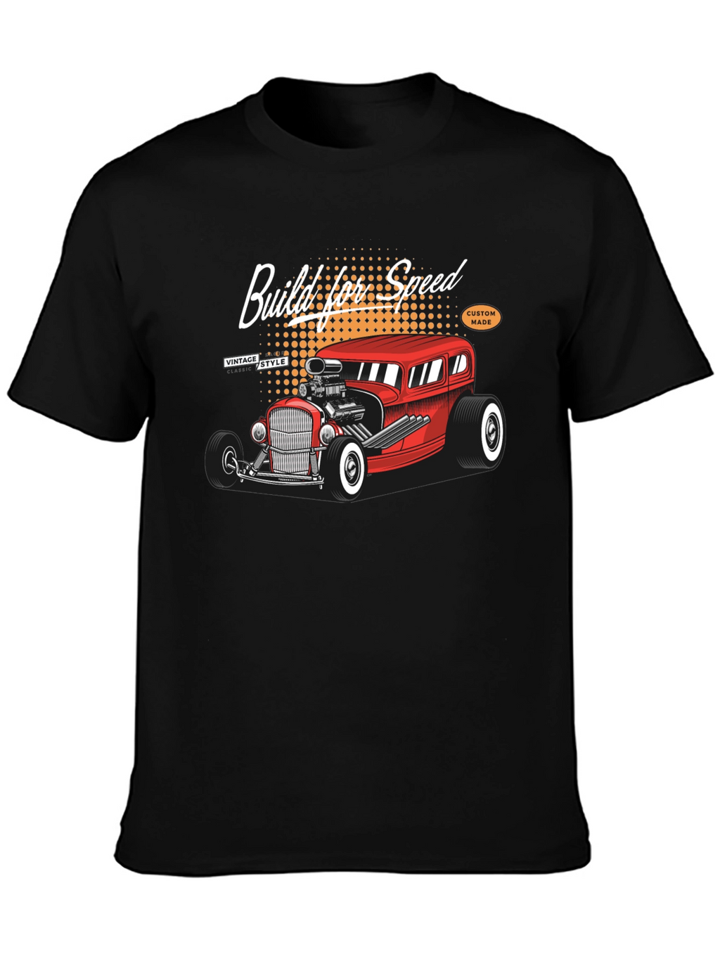 Build for Speed Hot Rod T-Shirt