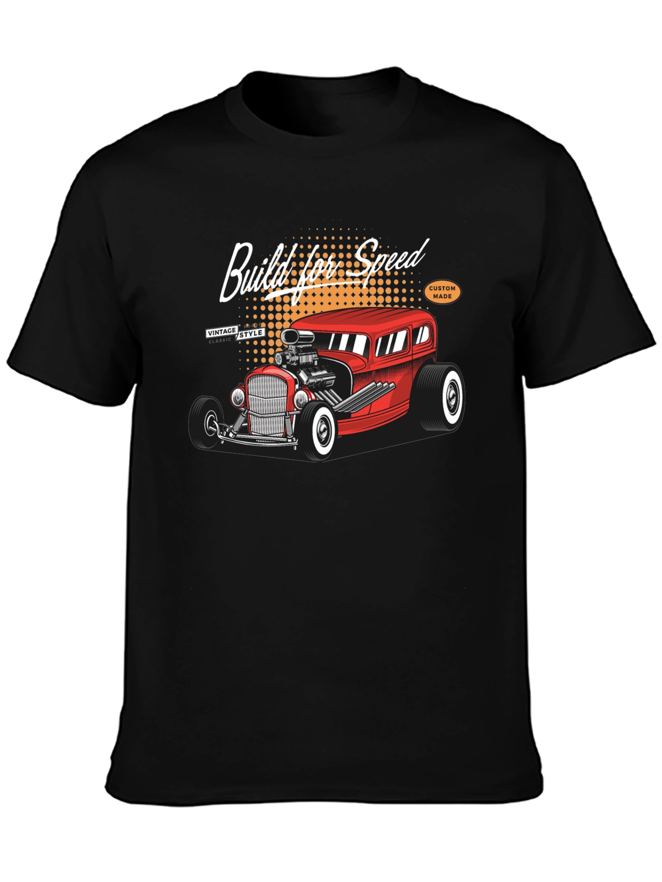 Build for Speed Hot Rod T-Shirt