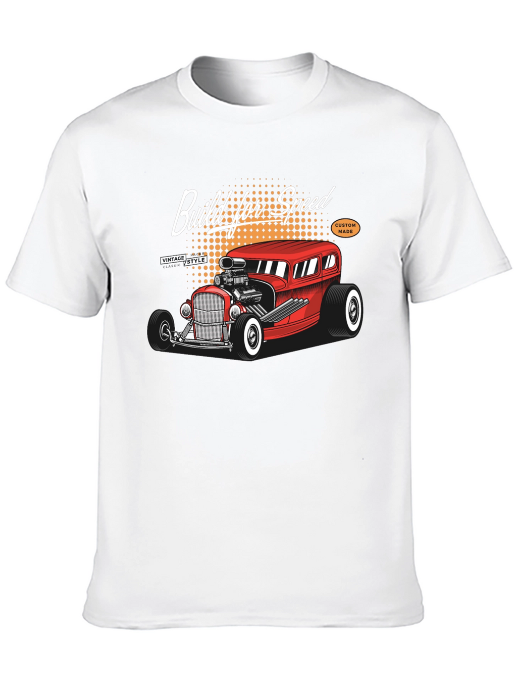 Build for Speed Hot Rod T-Shirt
