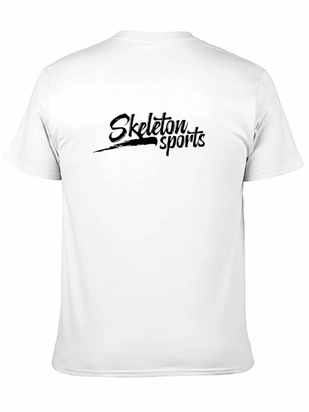 Skeleton Sports Black Graphic Tee