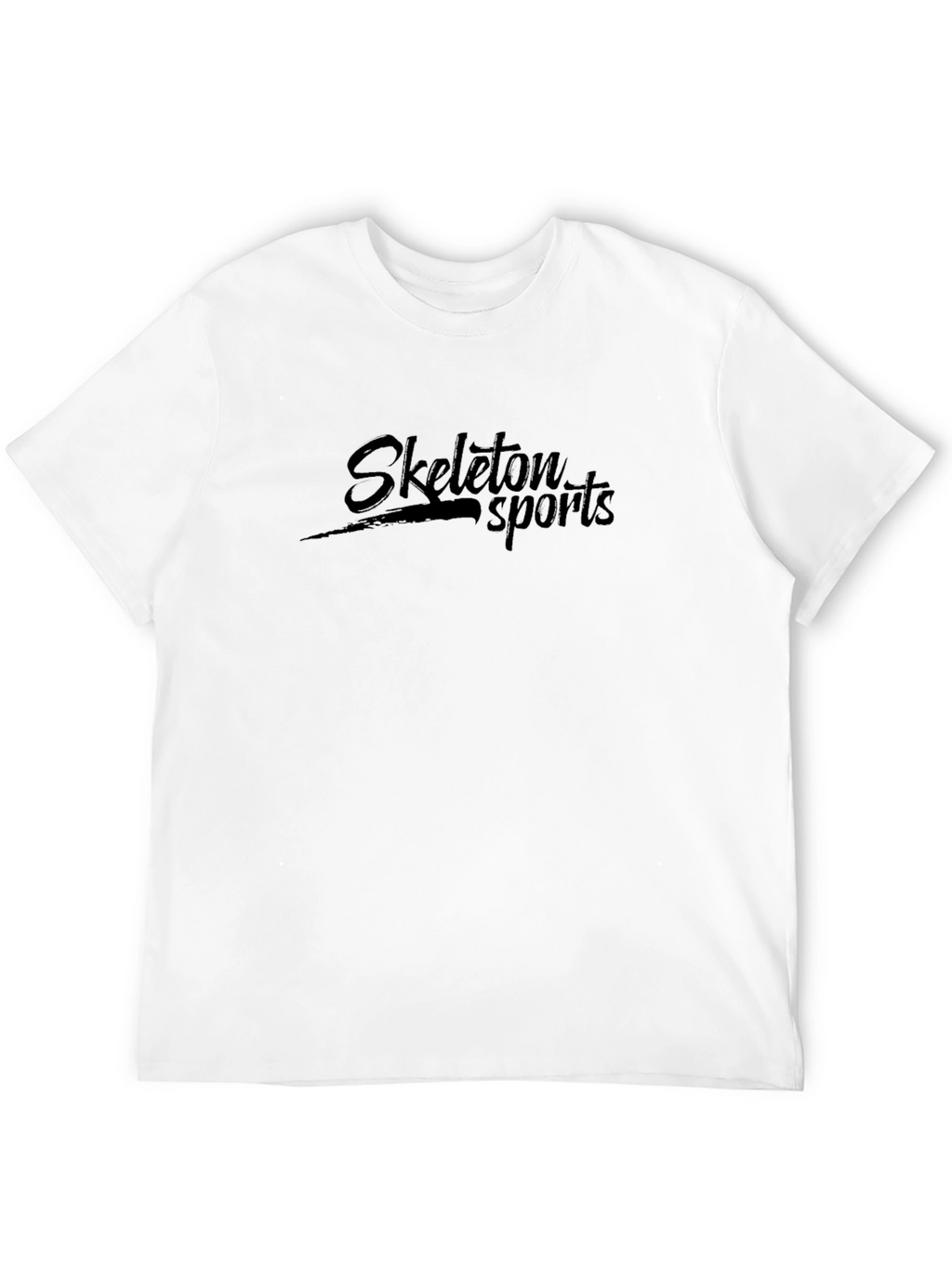Skeleton Sports Black Graphic Tee
