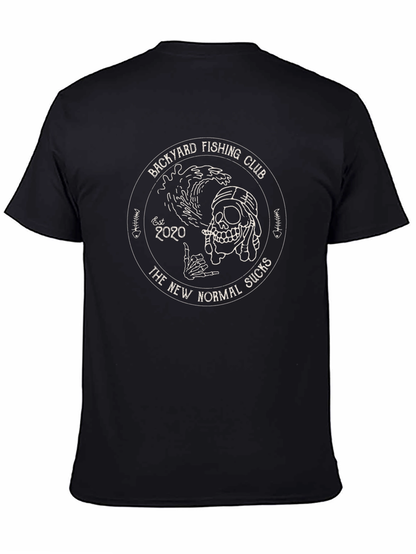 Backyard Fishing Club T-Shirt - The New Normal Sucks