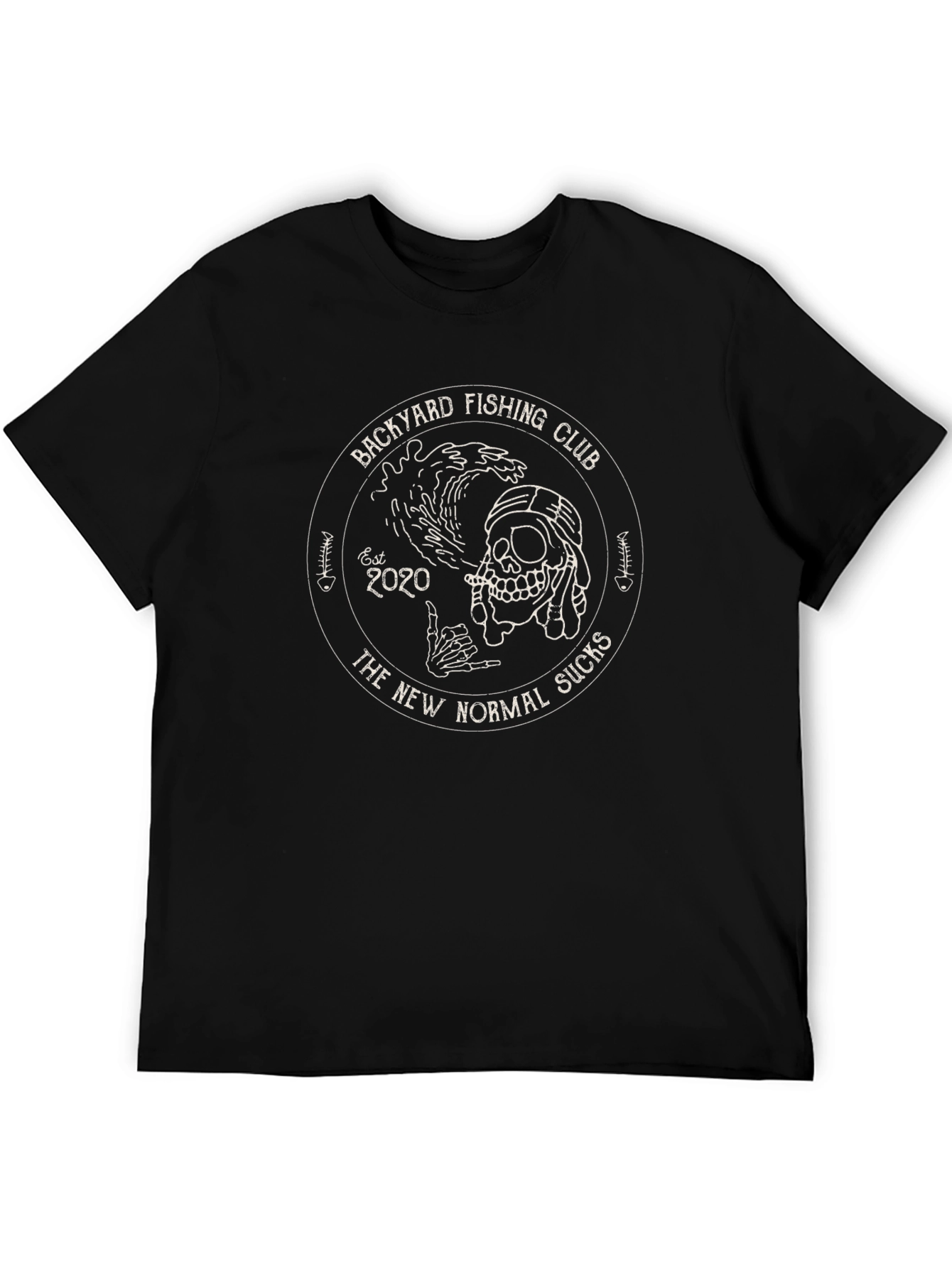 Backyard Fishing Club T-Shirt - The New Normal Sucks