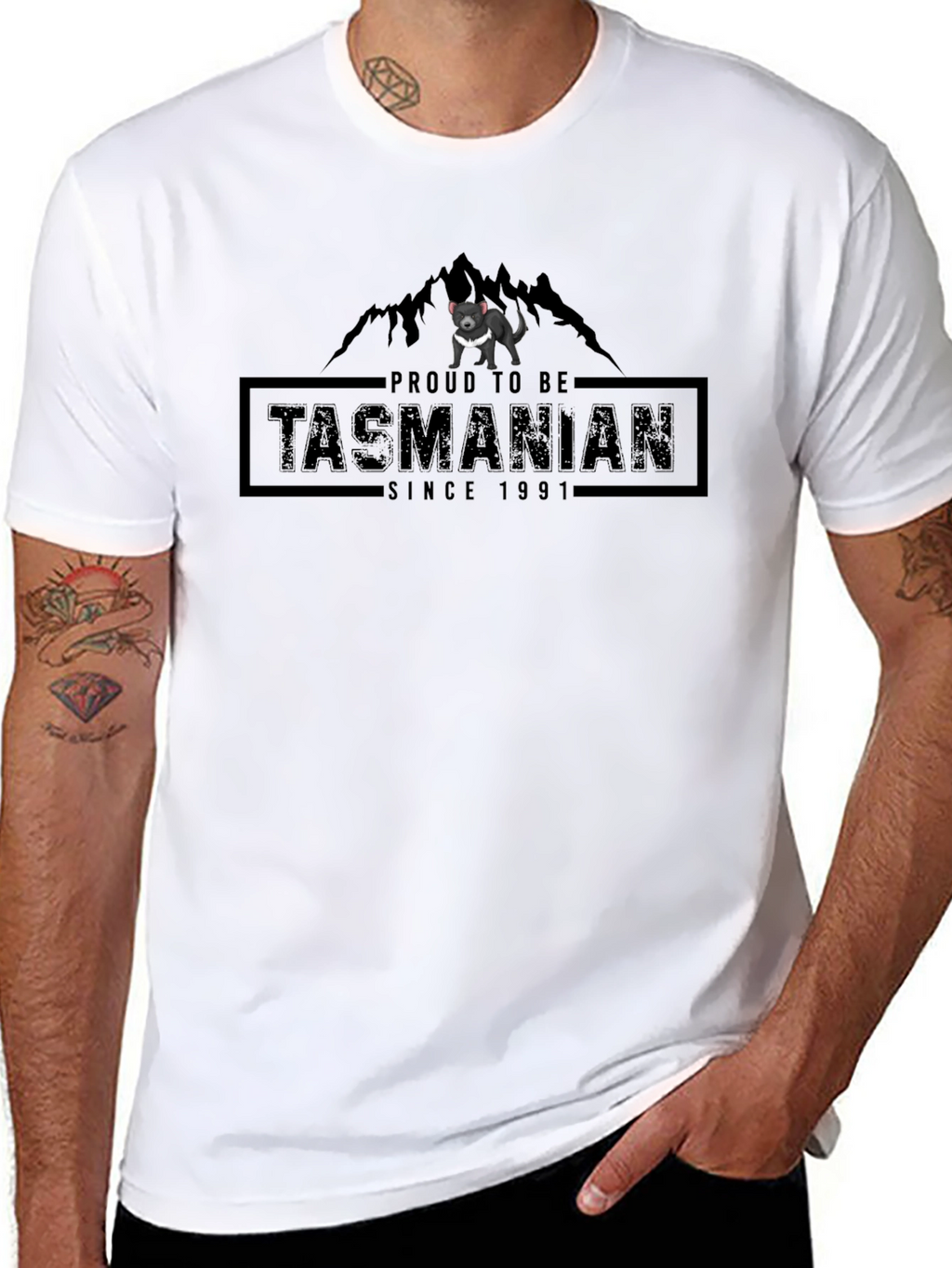 Proud Tasmanian T-Shirt - Since 1991 - Unisex