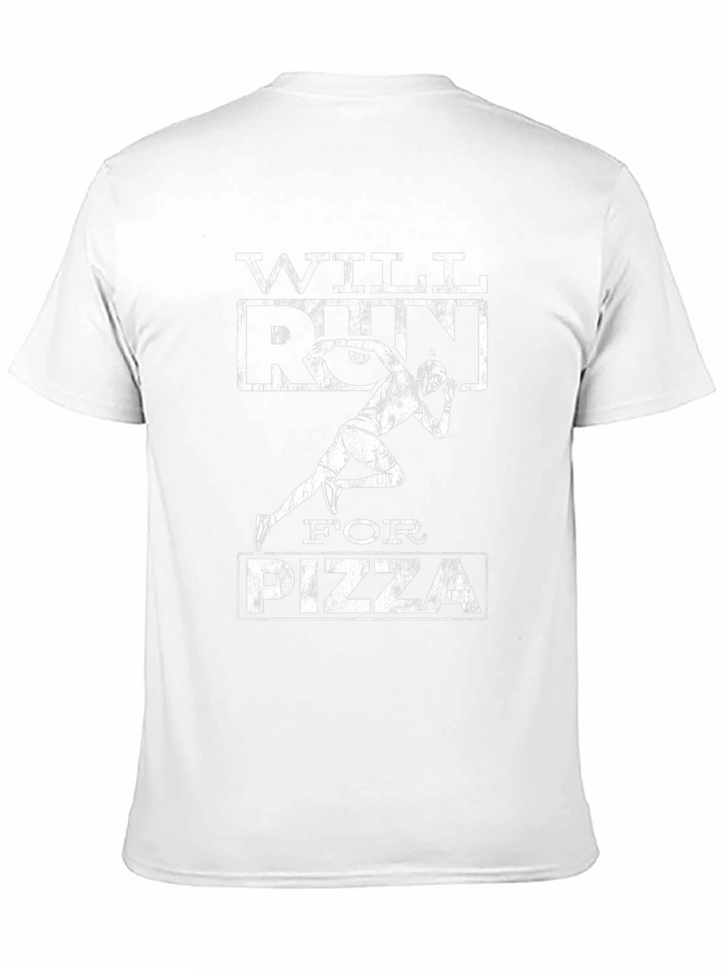 Will Run For Pizza Funny Running T-Shirt