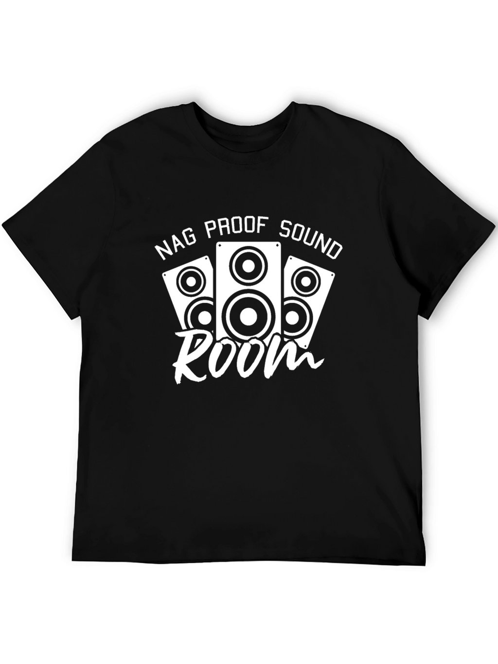 Nag Proof Sound Room Black T-Shirt