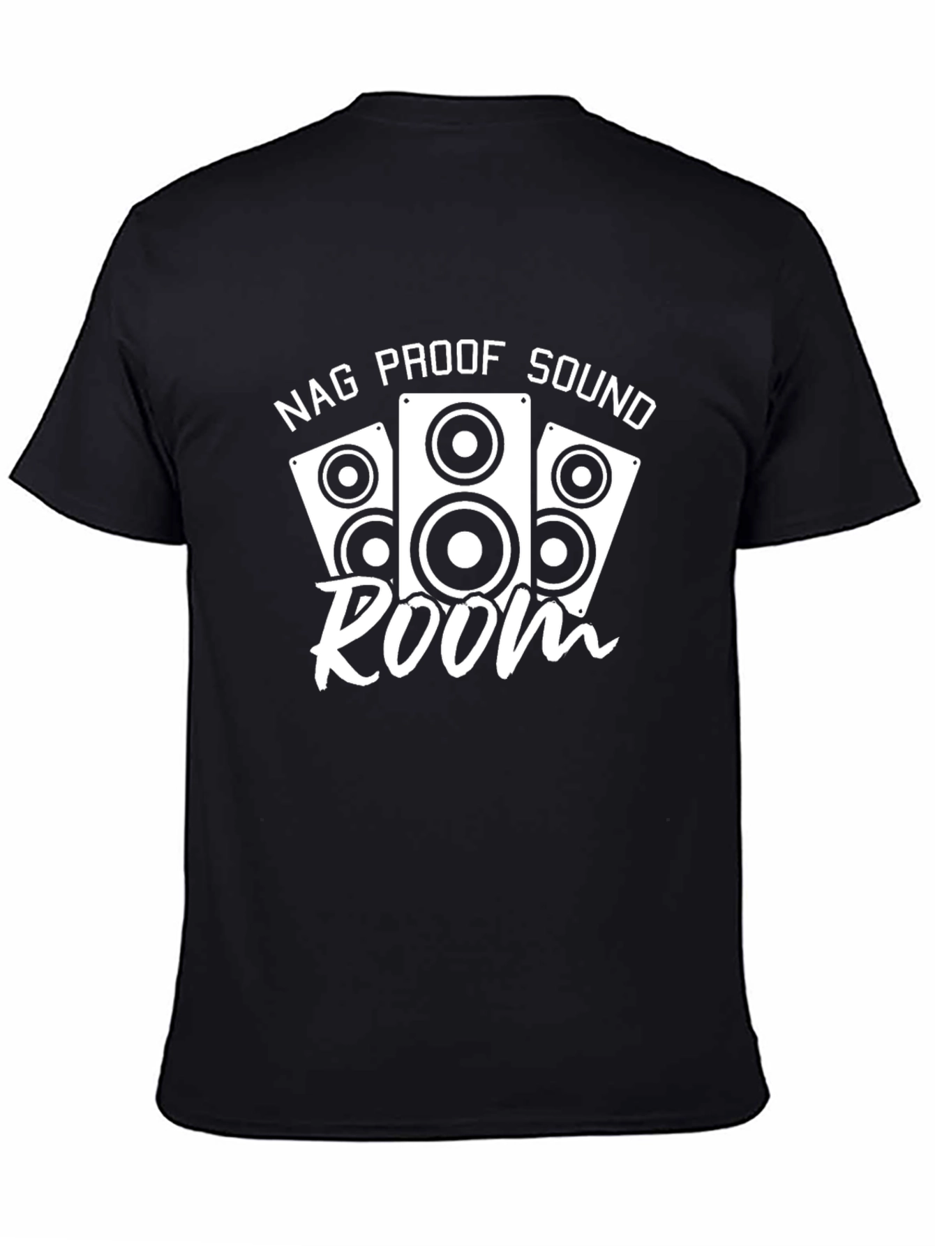 Nag Proof Sound Room Black T-Shirt