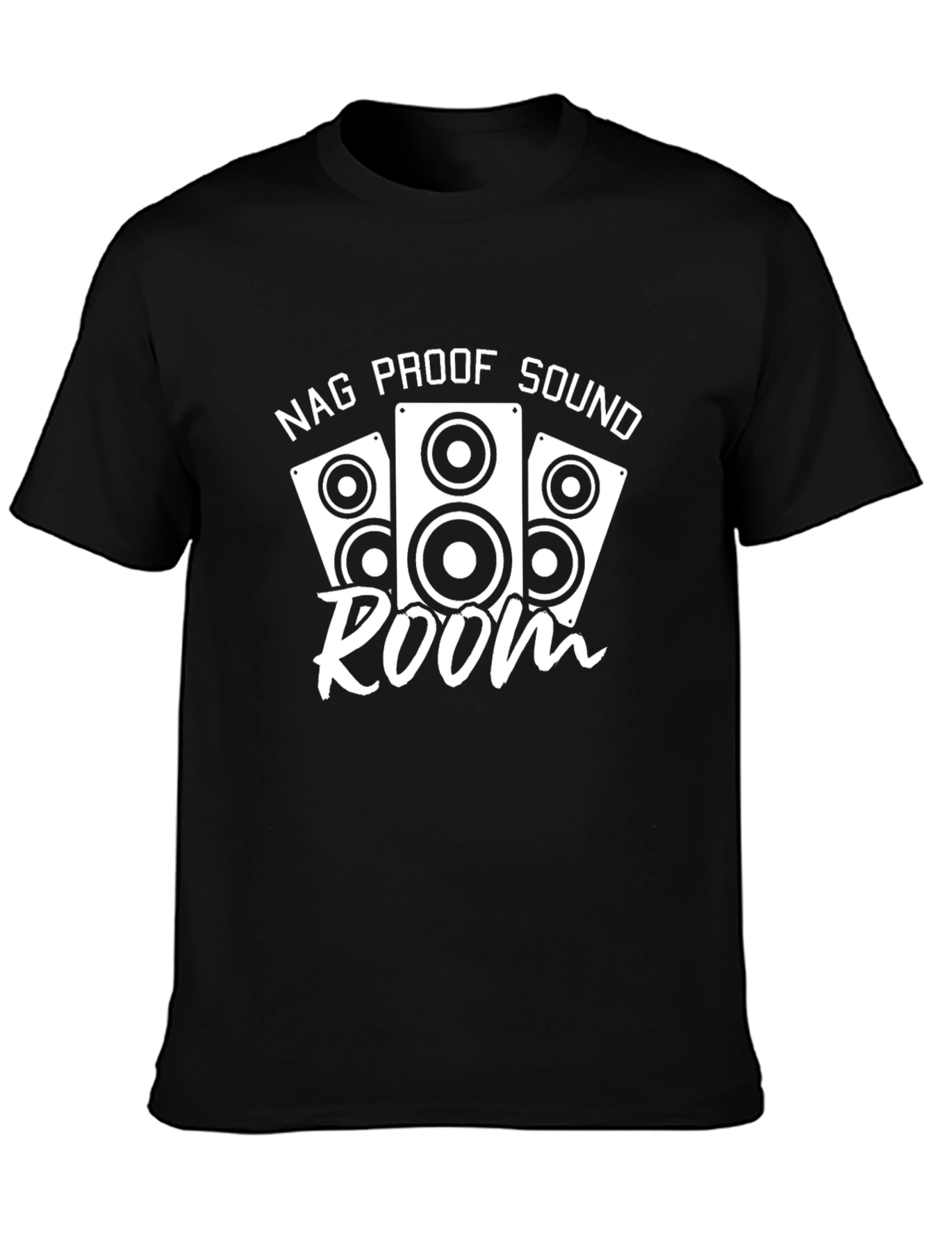 Nag Proof Sound Room Black T-Shirt