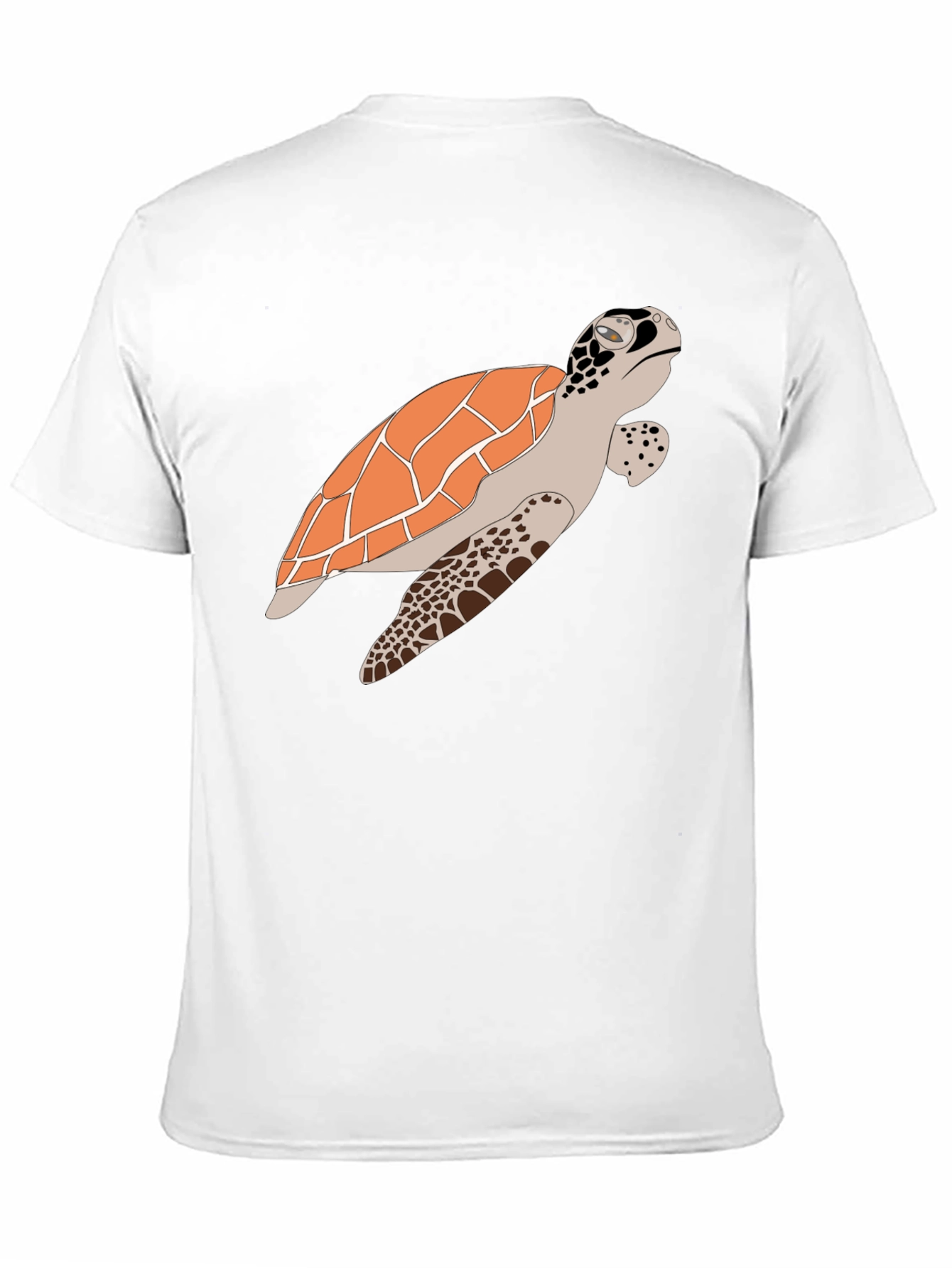Sea Turtle Graphic Tee - Casual Black T-Shirt