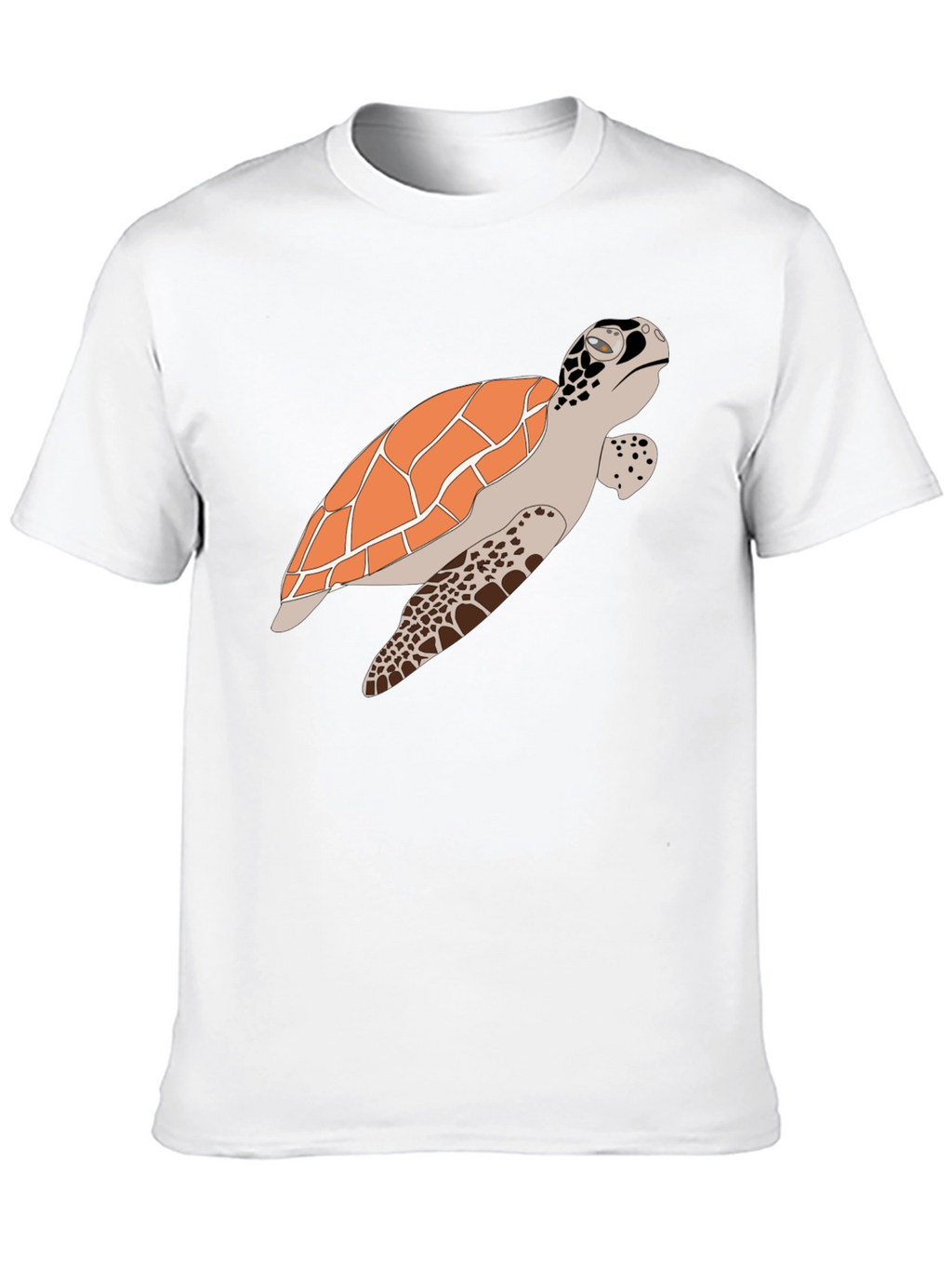 Sea Turtle Graphic Tee - Casual Black T-Shirt