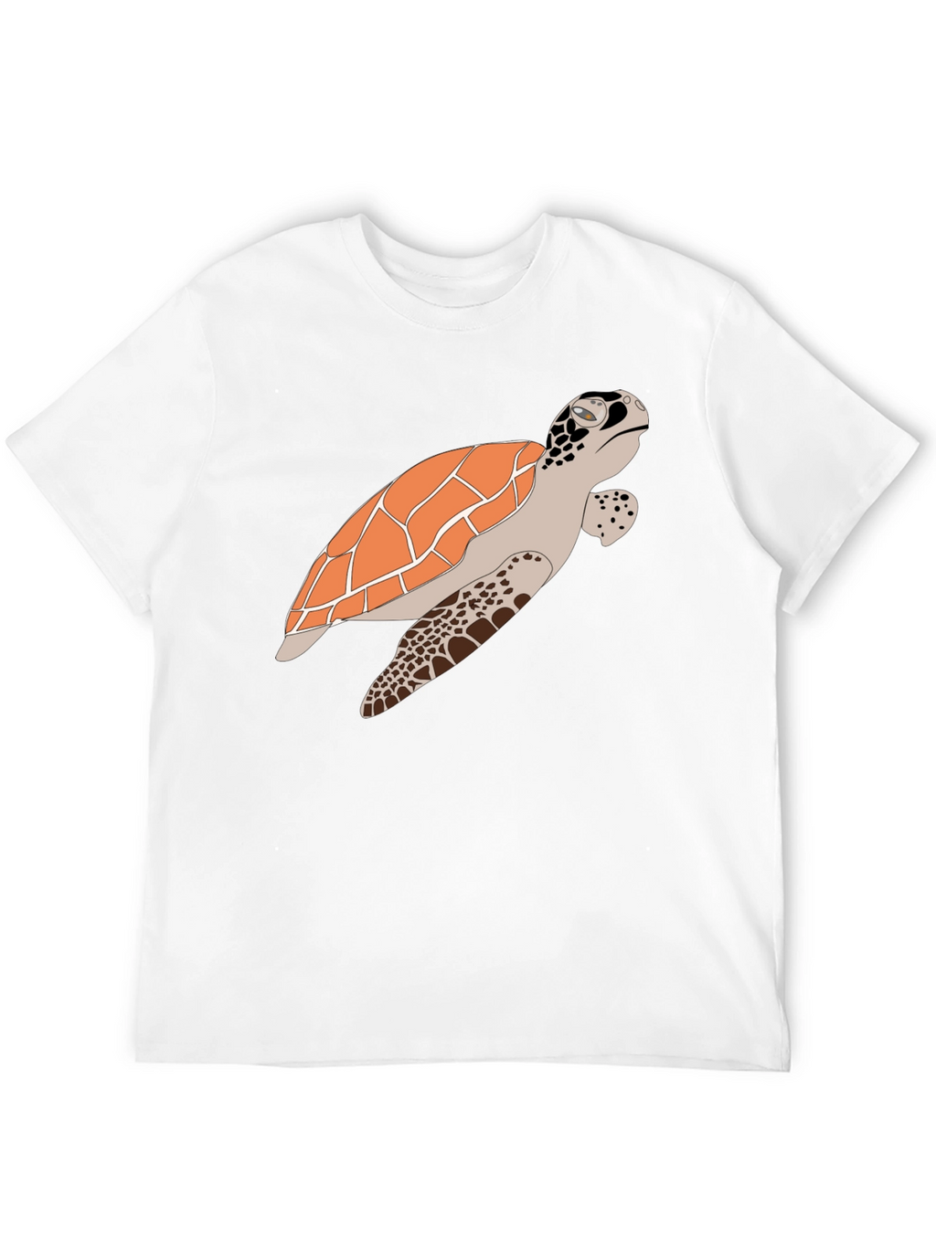 Sea Turtle Graphic Tee - Casual Black T-Shirt
