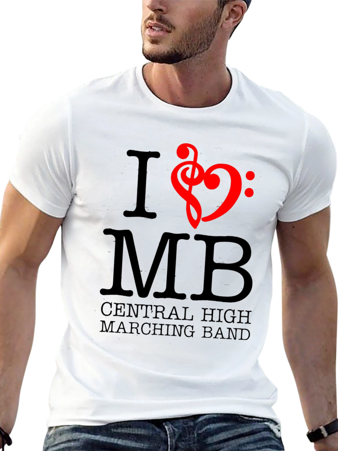 I Heart MB Marching Band T-Shirt