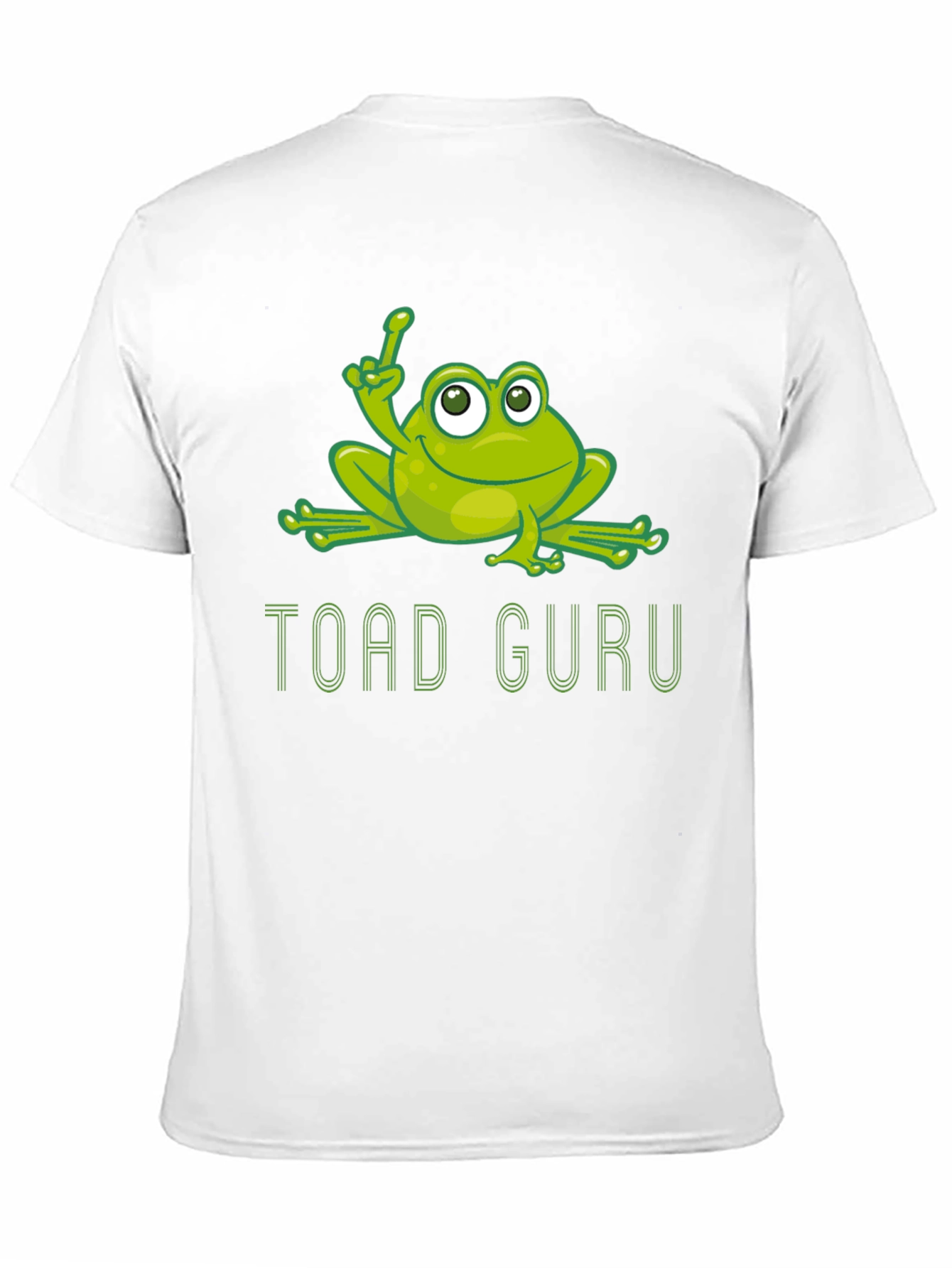Toad Guru Graphic T-Shirt - Funny Frog Tee