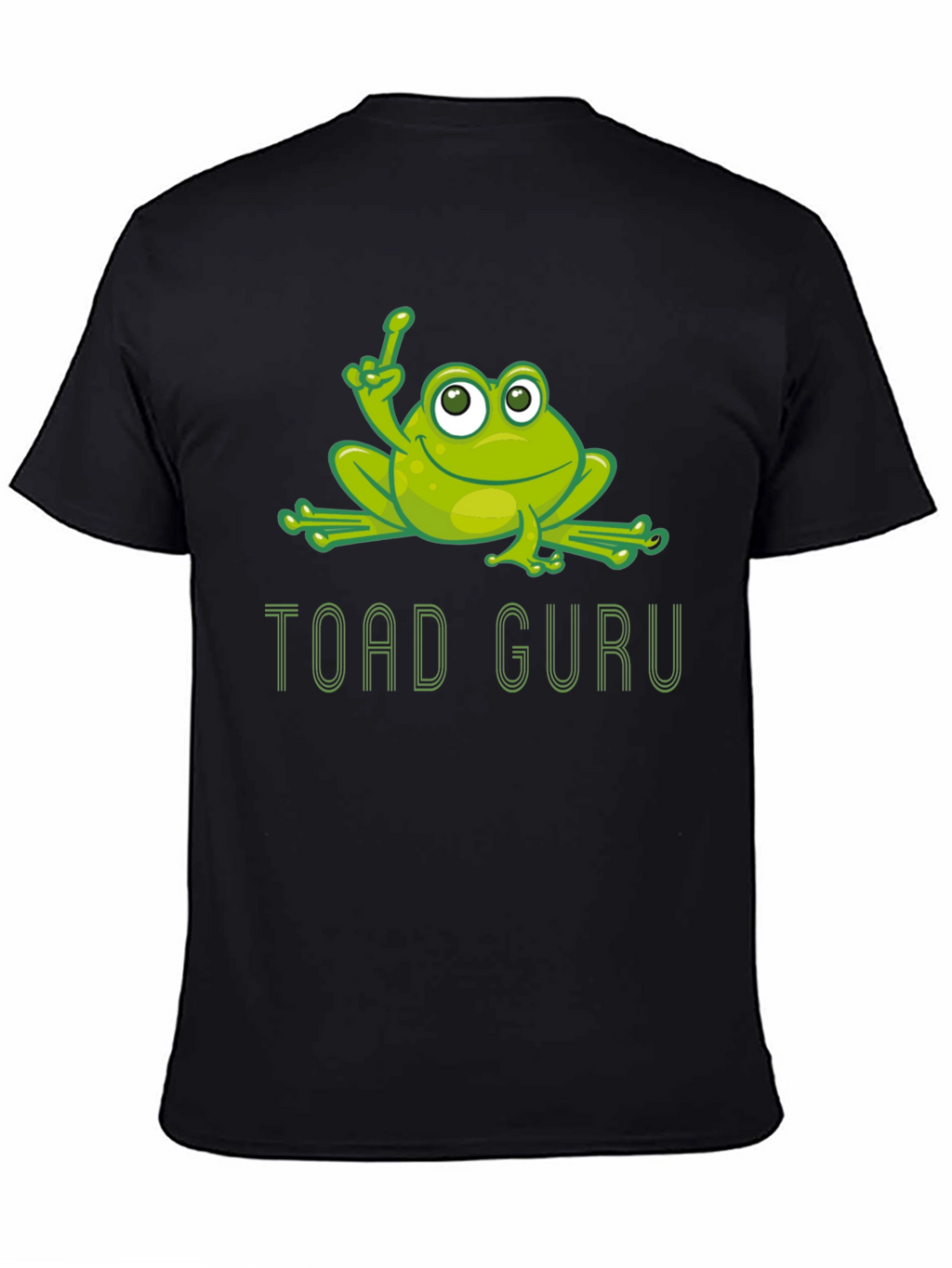 Toad Guru Graphic T-Shirt - Funny Frog Tee