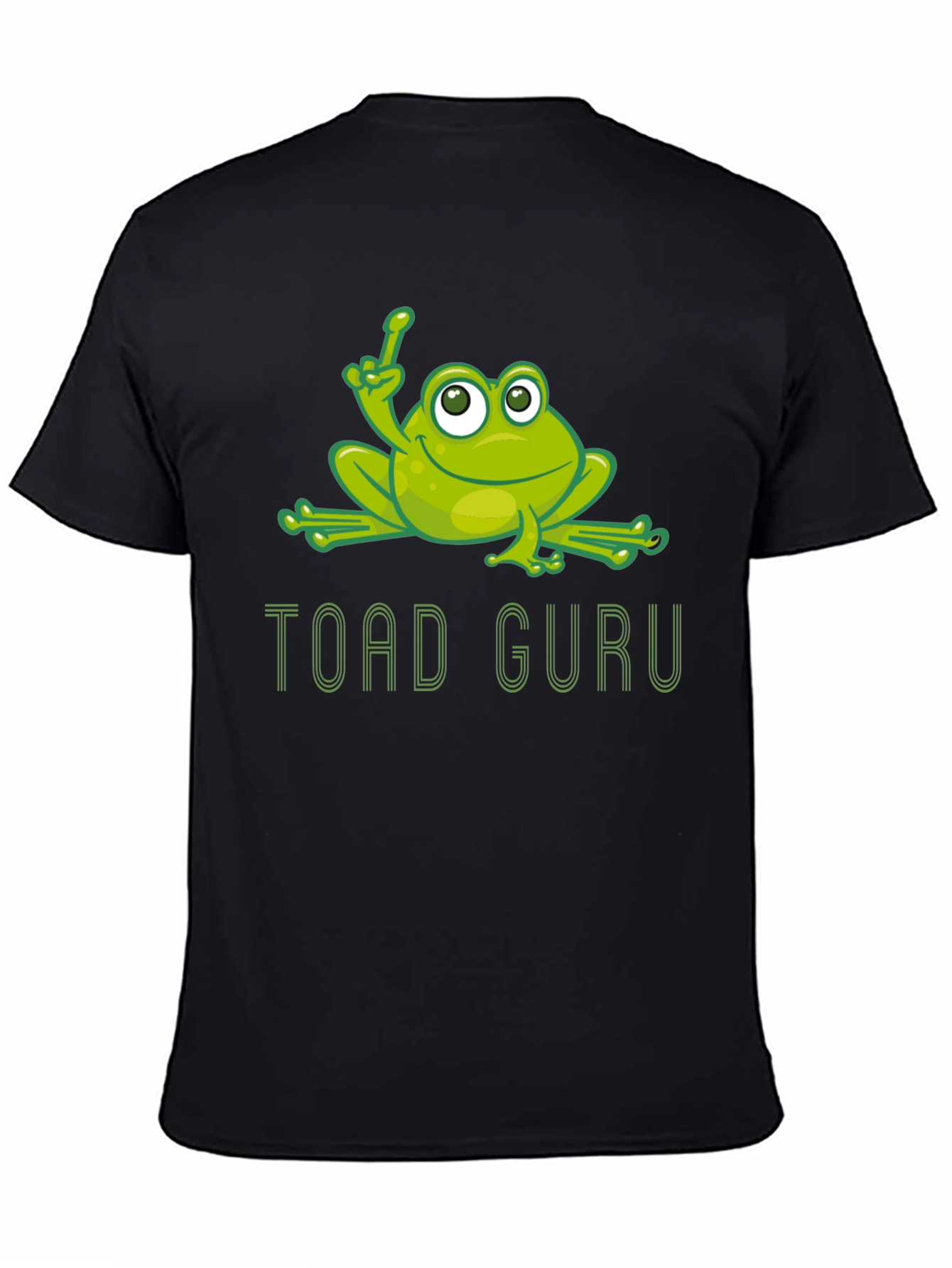 Toad Guru Graphic T-Shirt - Funny Frog Tee