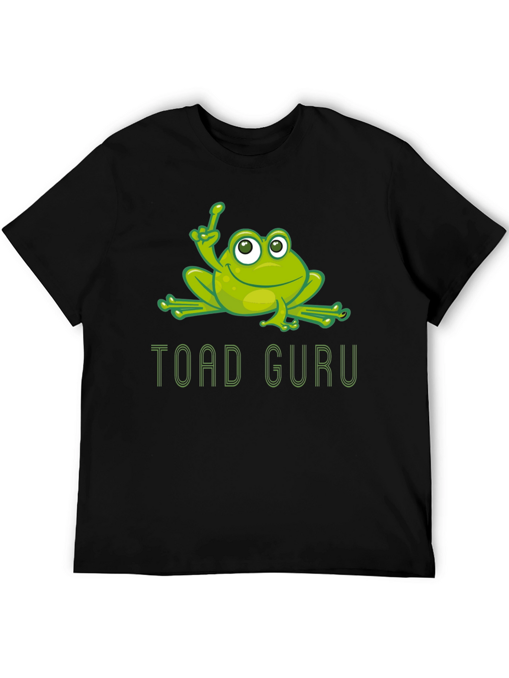 Toad Guru Graphic T-Shirt - Funny Frog Tee