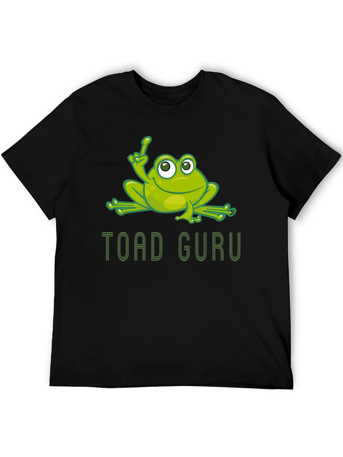 Toad Guru Graphic T-Shirt - Funny Frog Tee