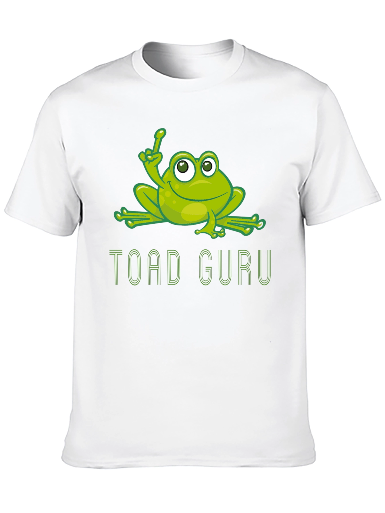 Toad Guru Graphic T-Shirt - Funny Frog Tee
