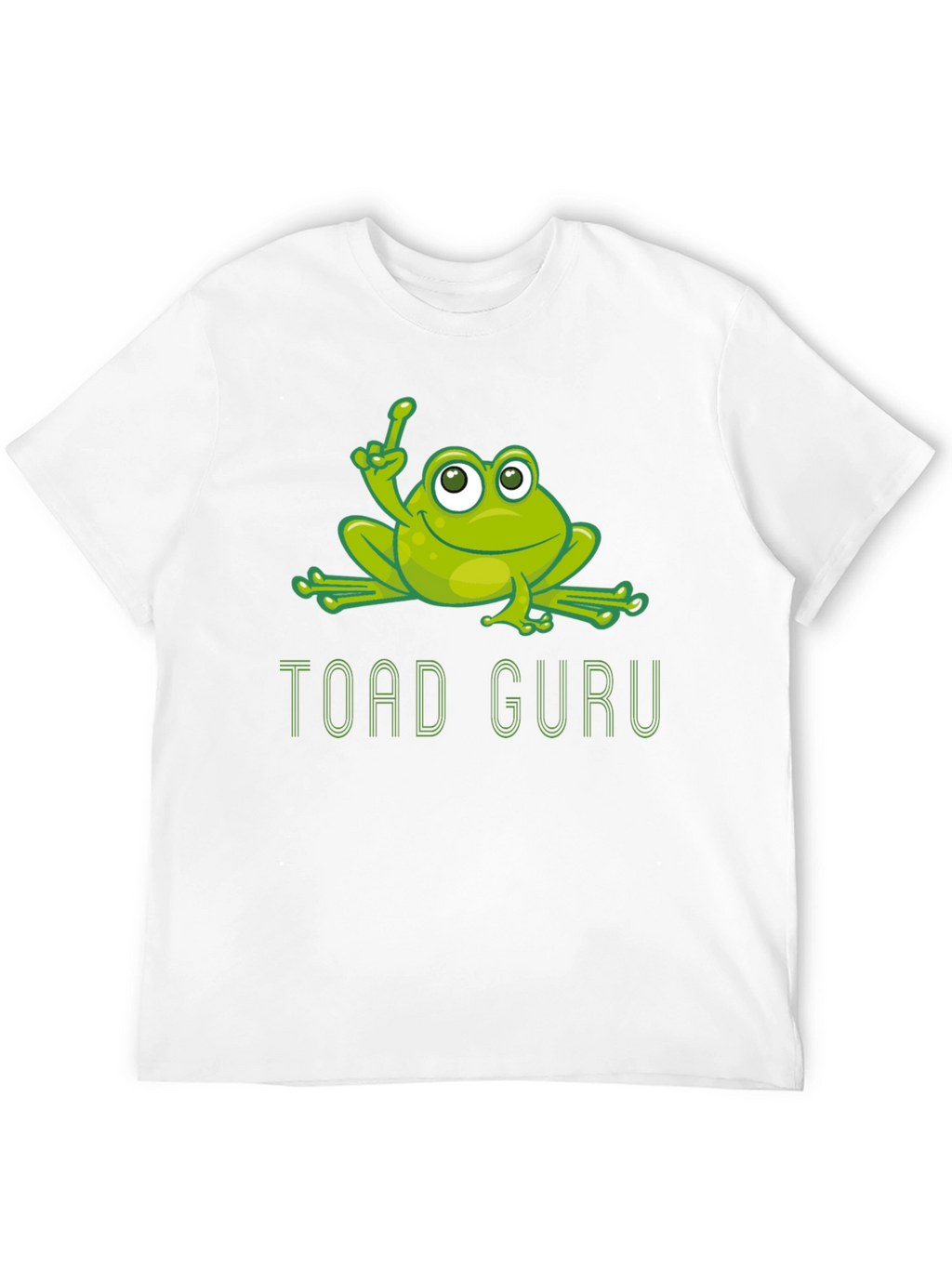 Toad Guru Graphic T-Shirt - Funny Frog Tee