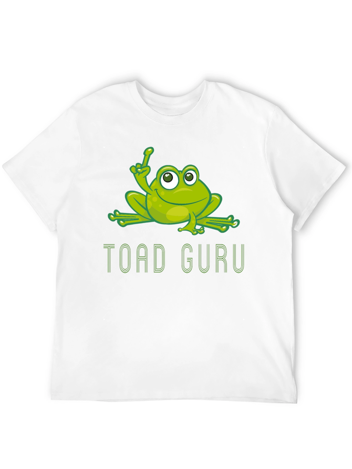 Toad Guru Graphic T-Shirt - Funny Frog Tee