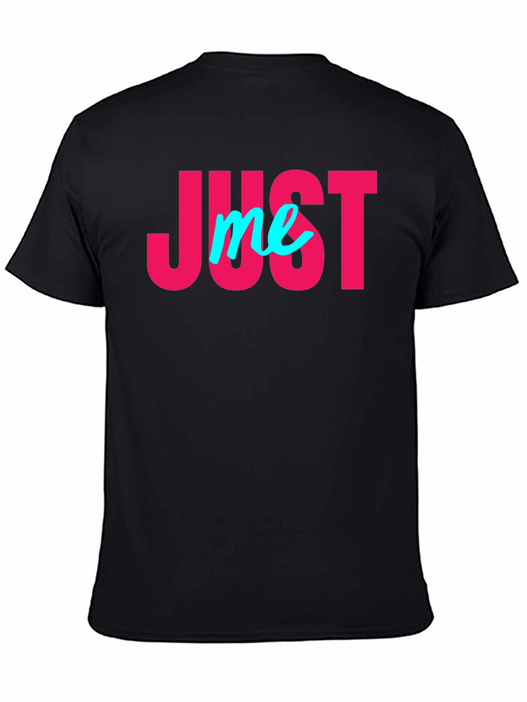 Just Me Graphic Tee - Black