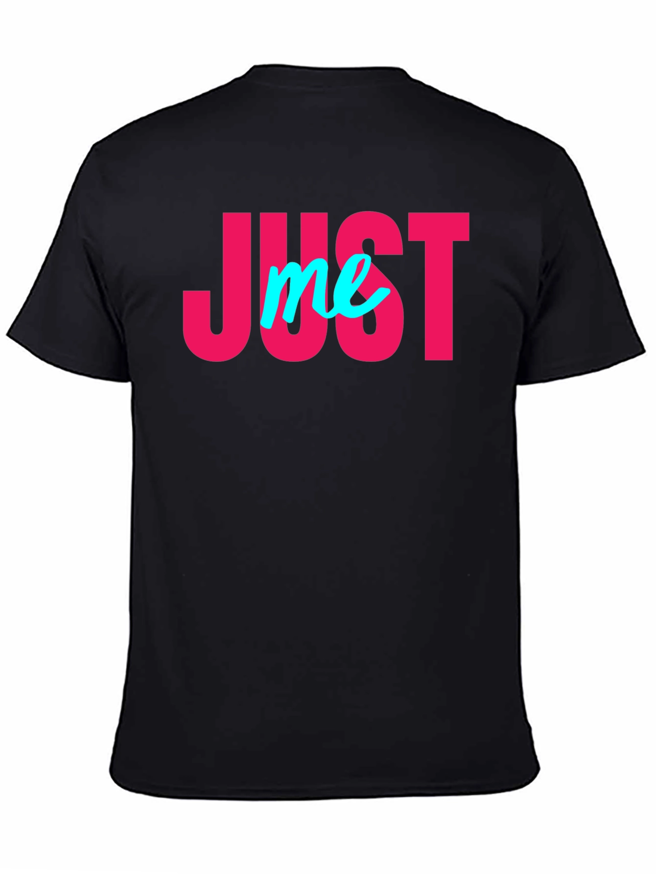 Just Me Graphic Tee - Black