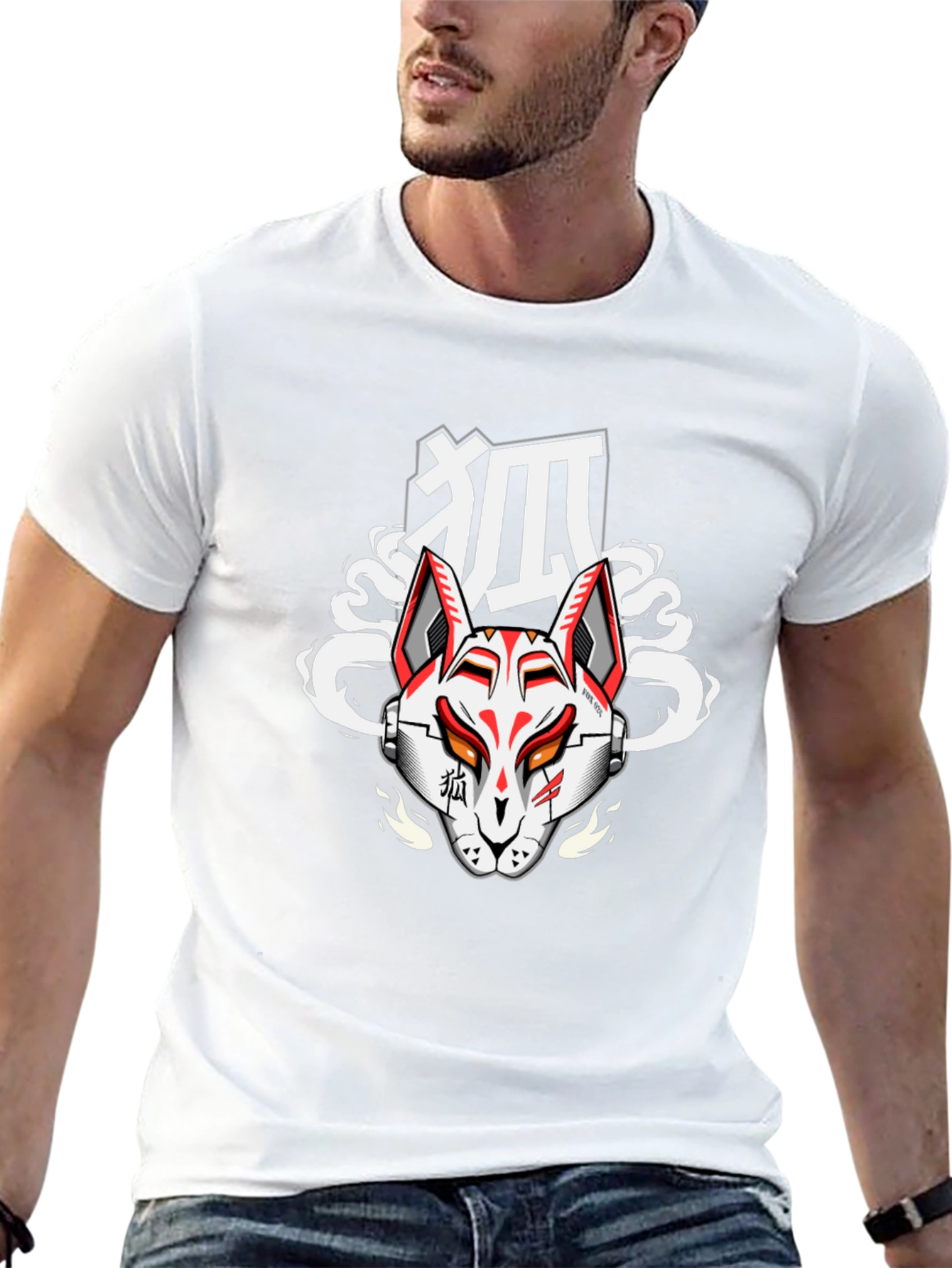Cyberpunk Fox T-Shirt - Urban Style