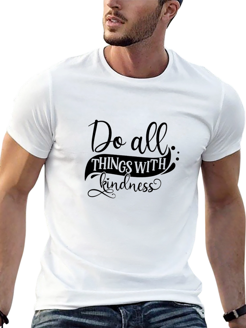 Kindness Graphic Tee - Do All Things With Kindness