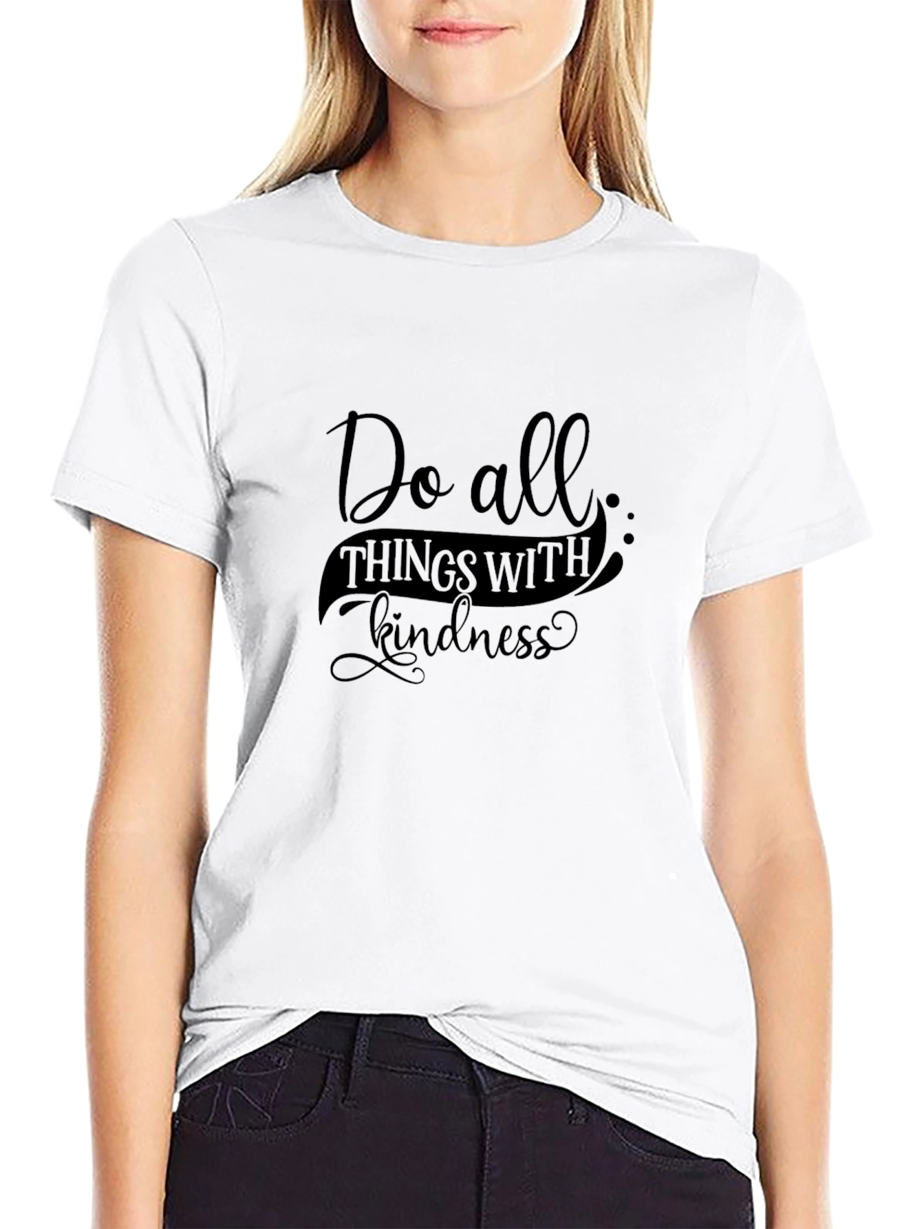 Kindness Graphic Tee - Do All Things With Kindness