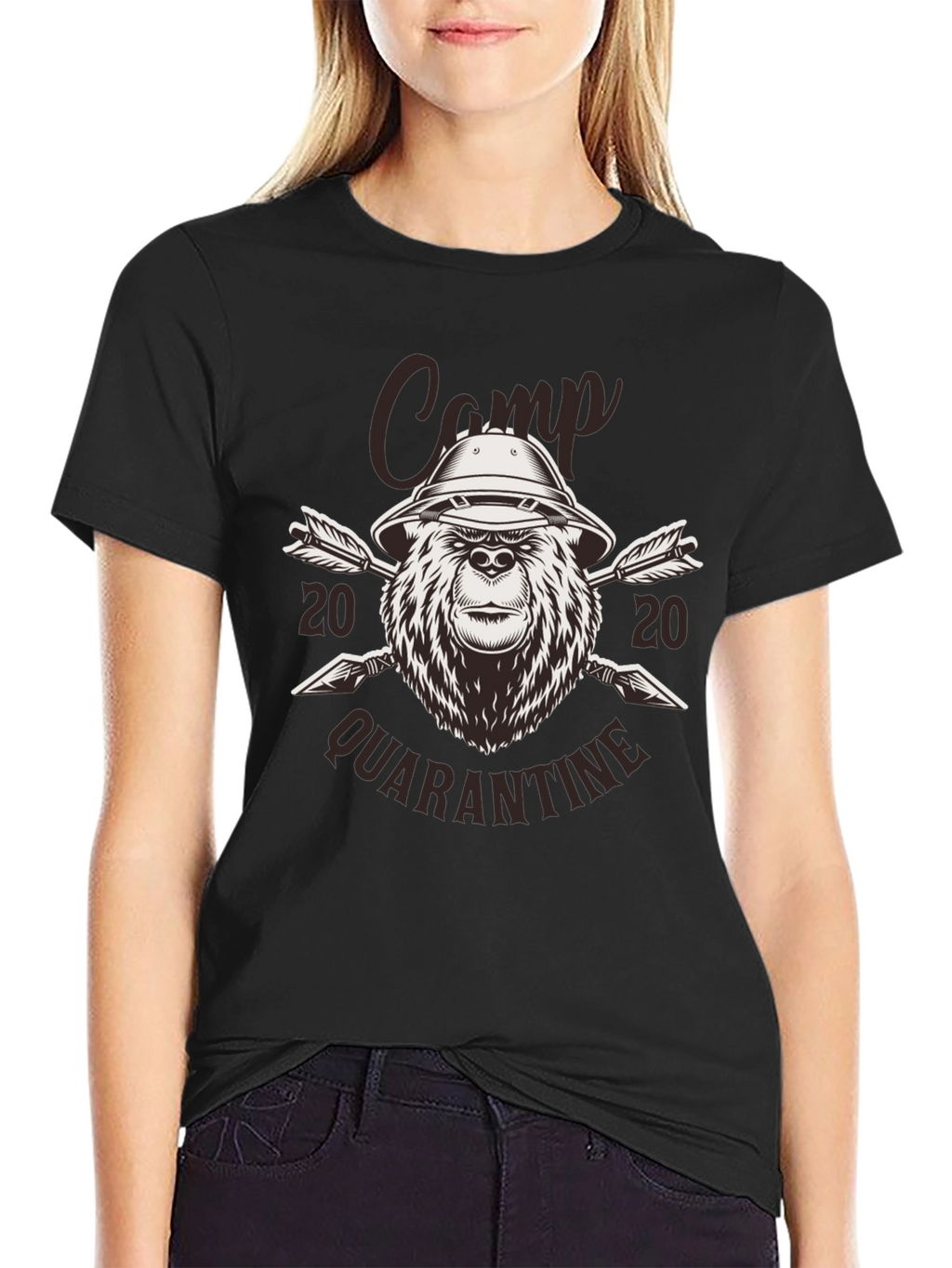 Camp Quarantine Bear T-Shirt