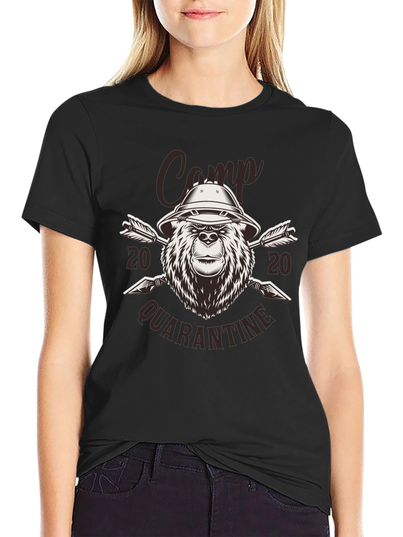 Camp Quarantine Bear T-Shirt