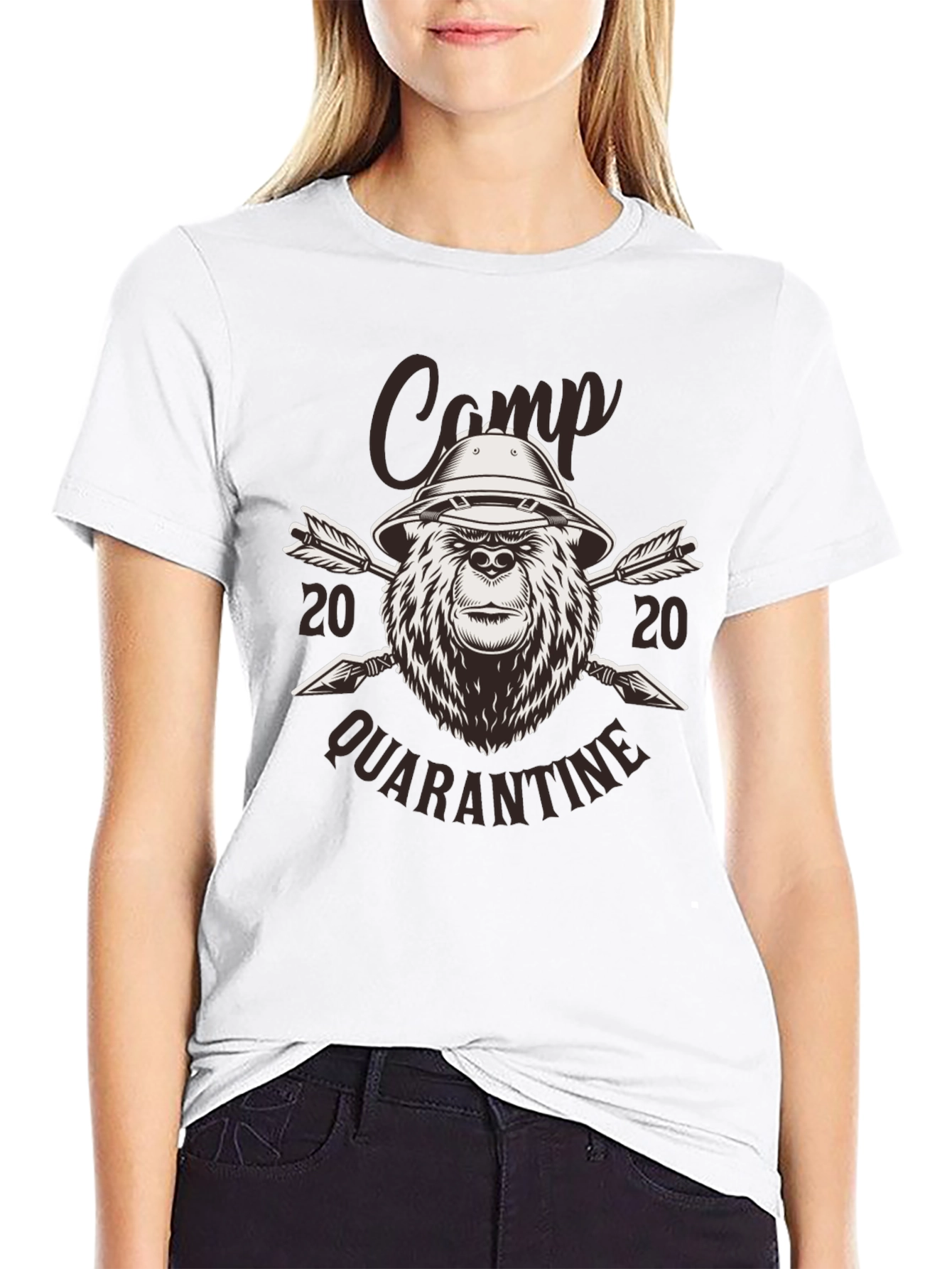 Camp Quarantine Bear T-Shirt