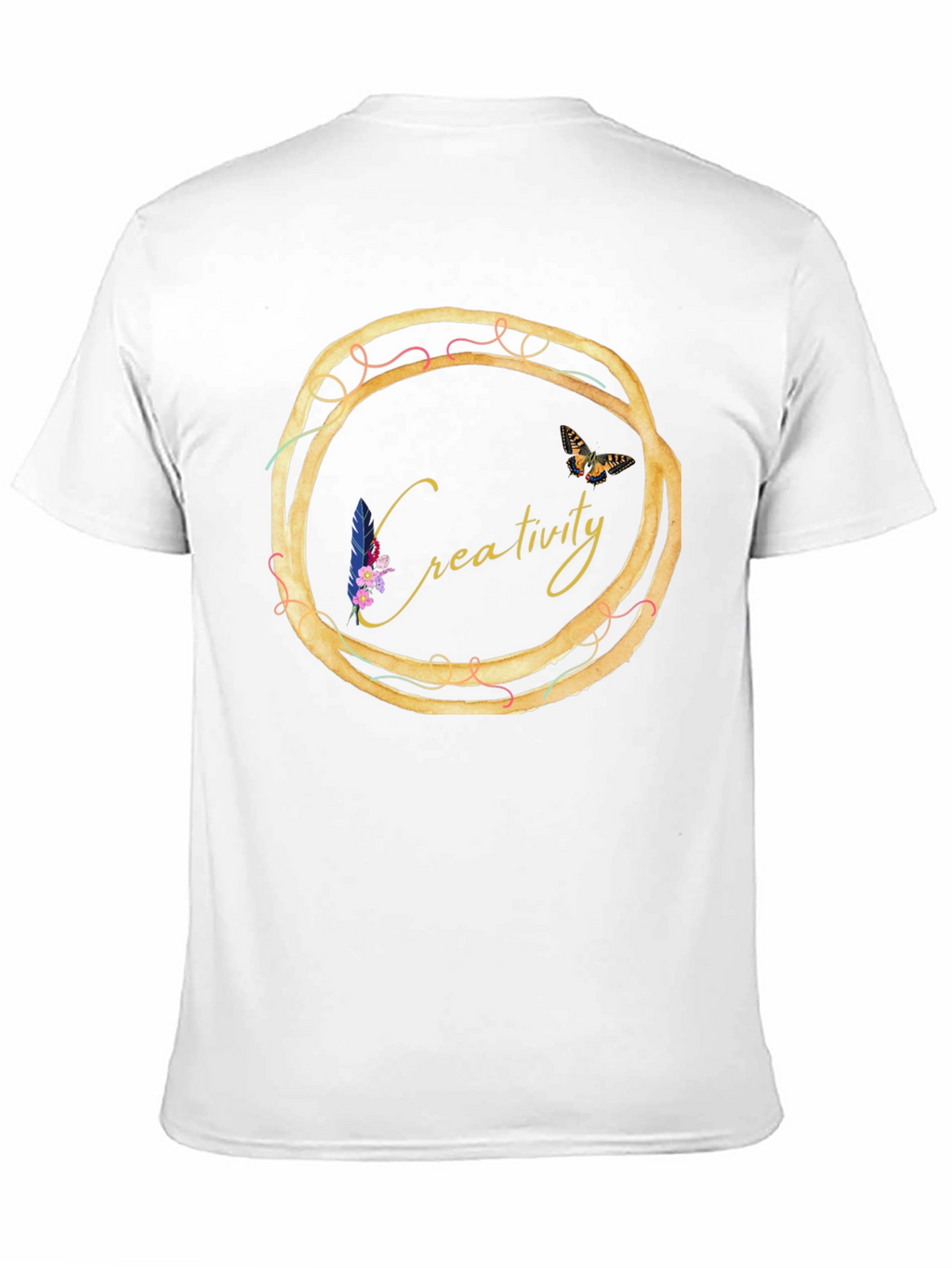 Creativity Circle Graphic Tee - Unique Design