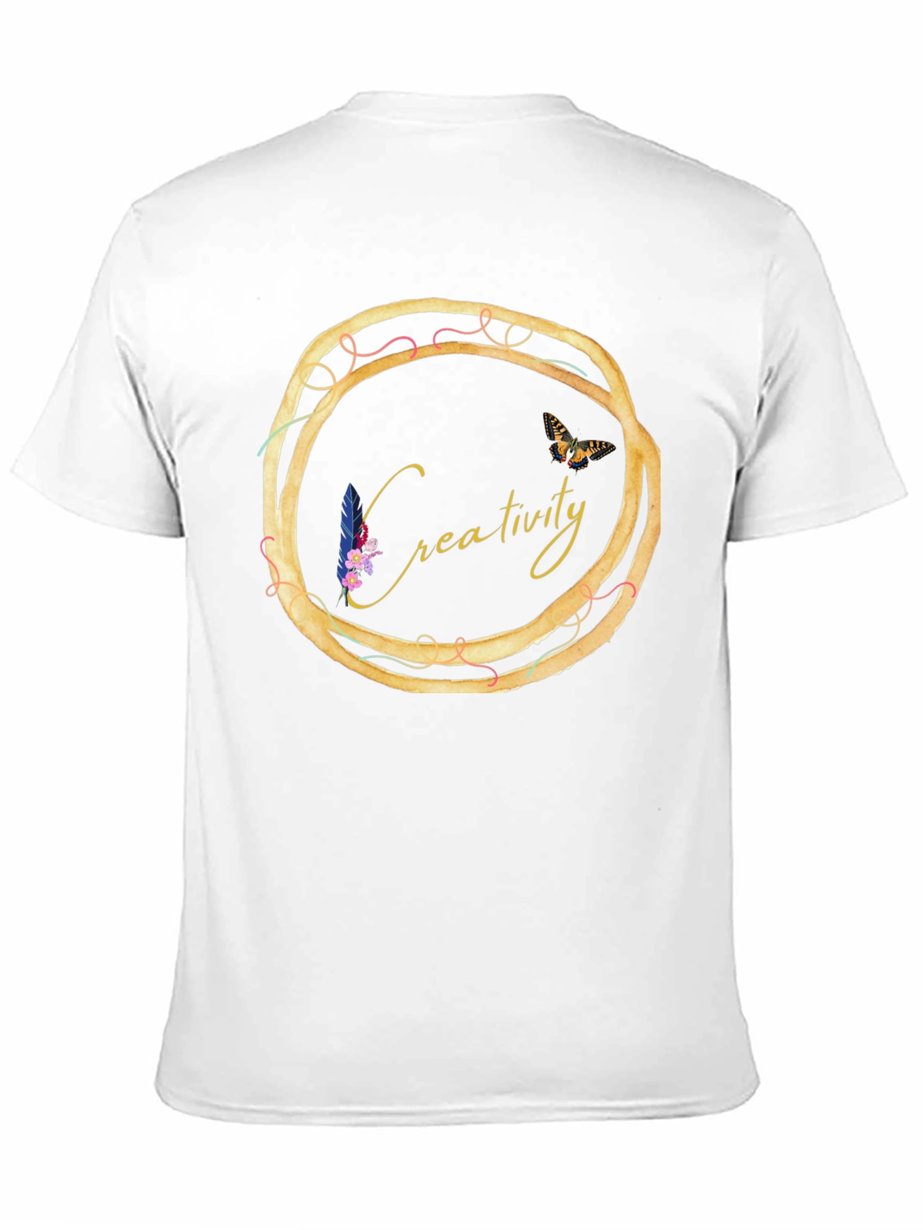 Creativity Circle Graphic Tee - Unique Design